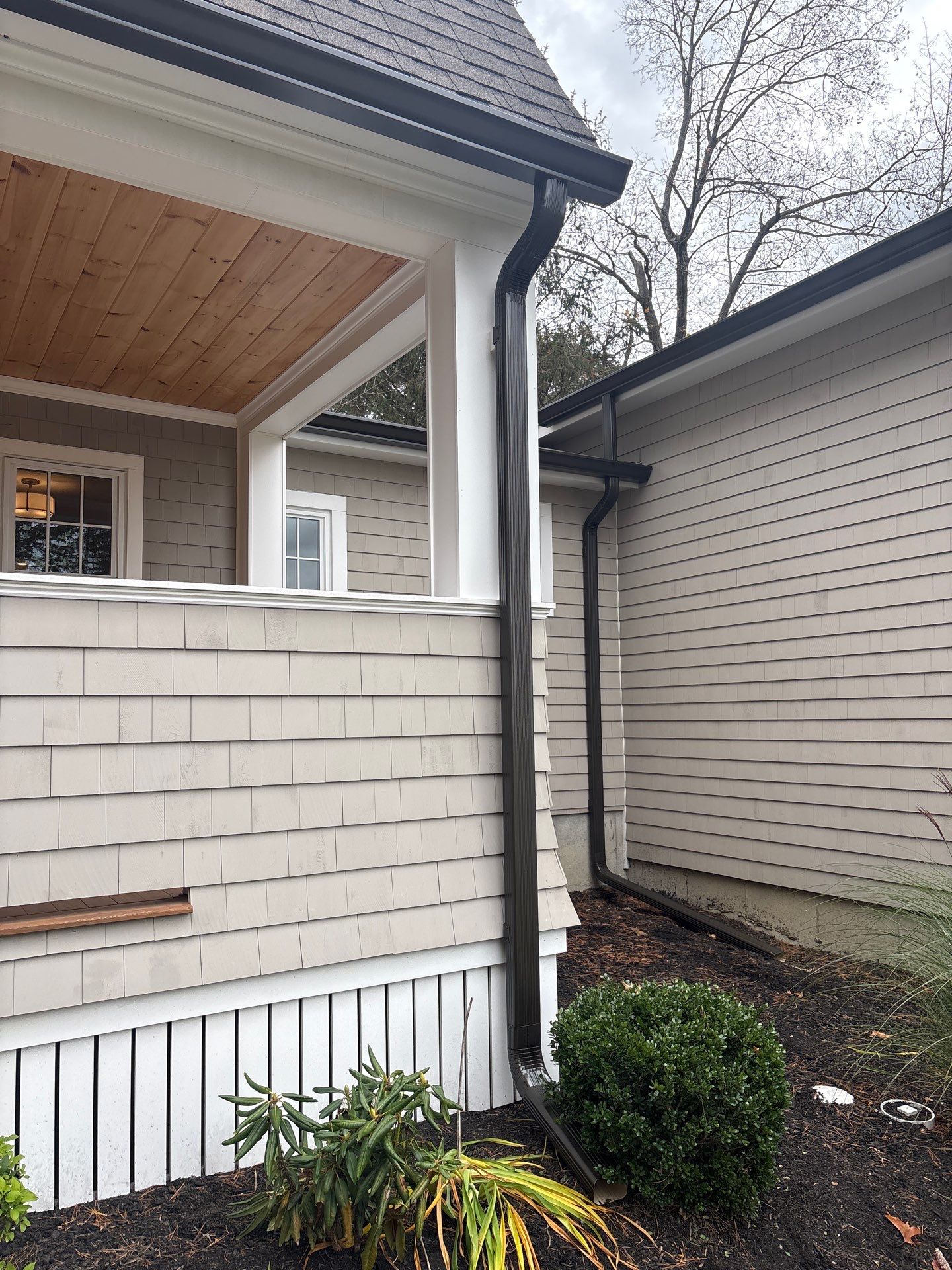 Andover Complete Gutter System with T-Rex Guards & Valley Splashguard by Mighty Dog Roofing of Greater Middlesex County