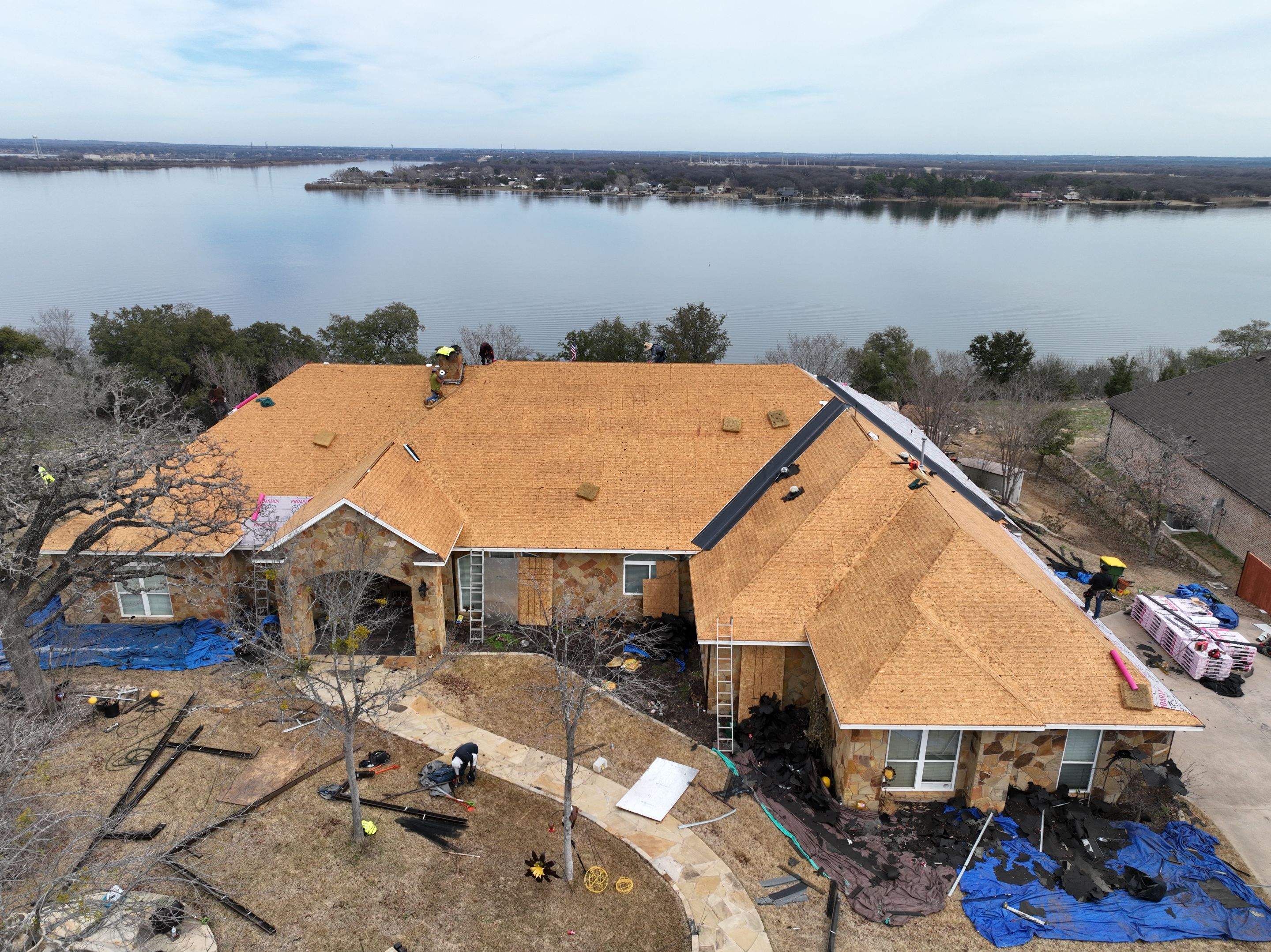 Residential Roofing Installation using Owens Corning Duration by Becker Roofing and Exteriors