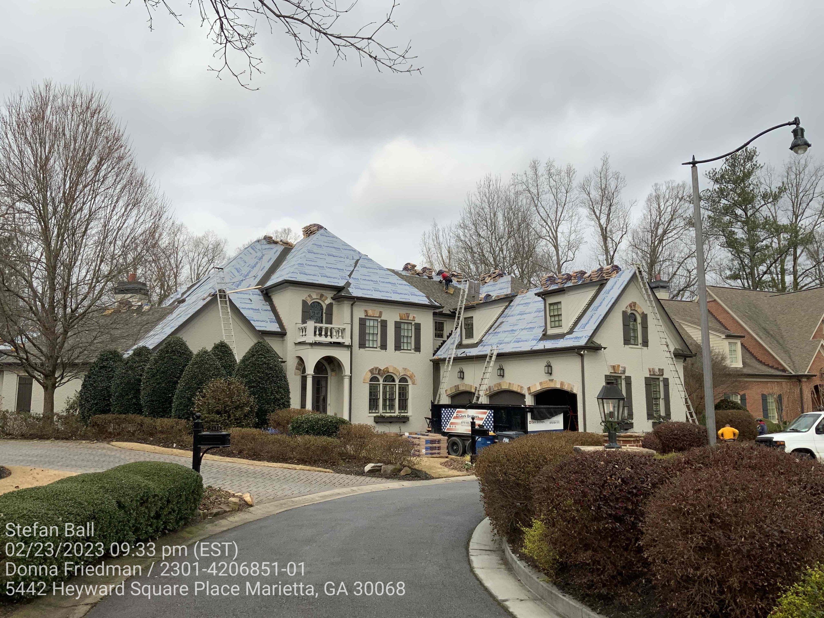 Roof Replacement-Stefan by Clark Brothers Roofing & Construction