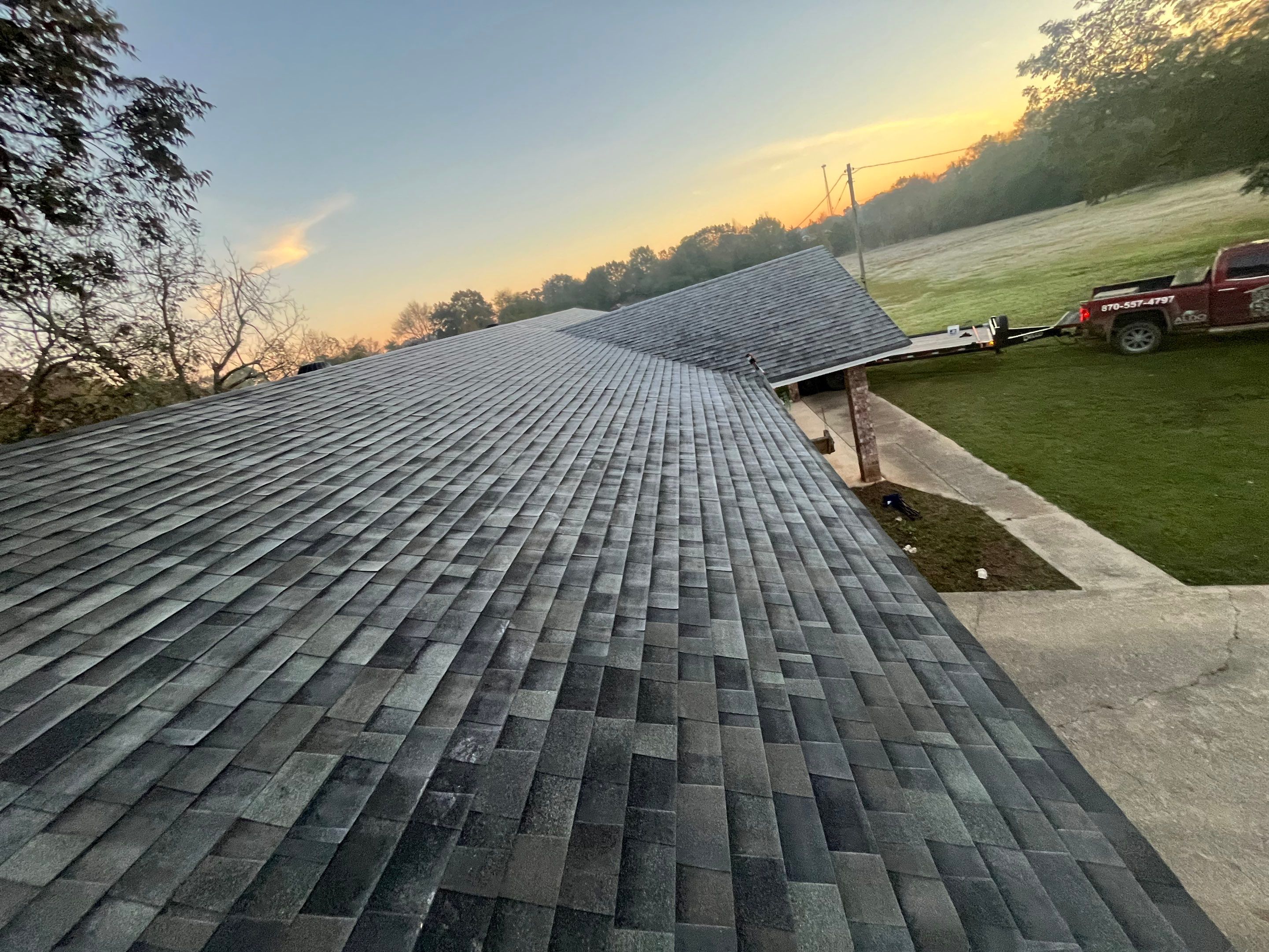 Residential Roofing Repair using Malarkey Vista: Storm Gray by Hostetler Roofing