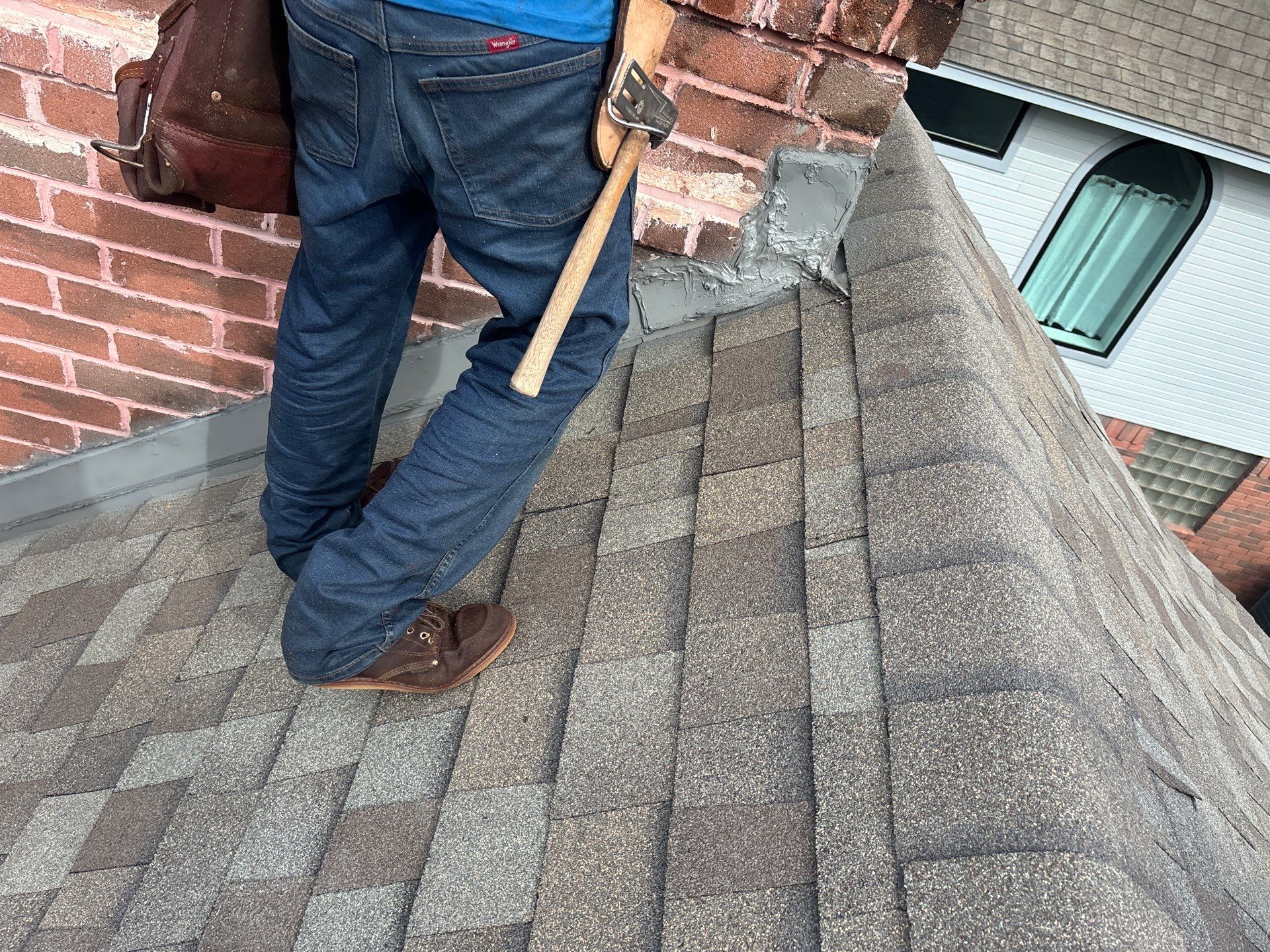 Residential Roofing Installation using Owen's Corning Duration (Lifetime) Shingles by Roof Repair Company
