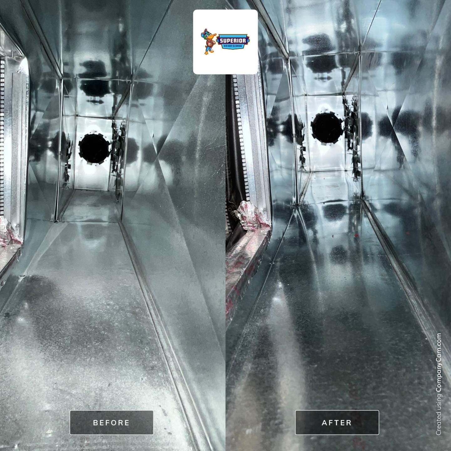 Air Duct Cleaning With a Vacuum Truck in Cranberry Twp, PA by Superior Air Duct Cleaning