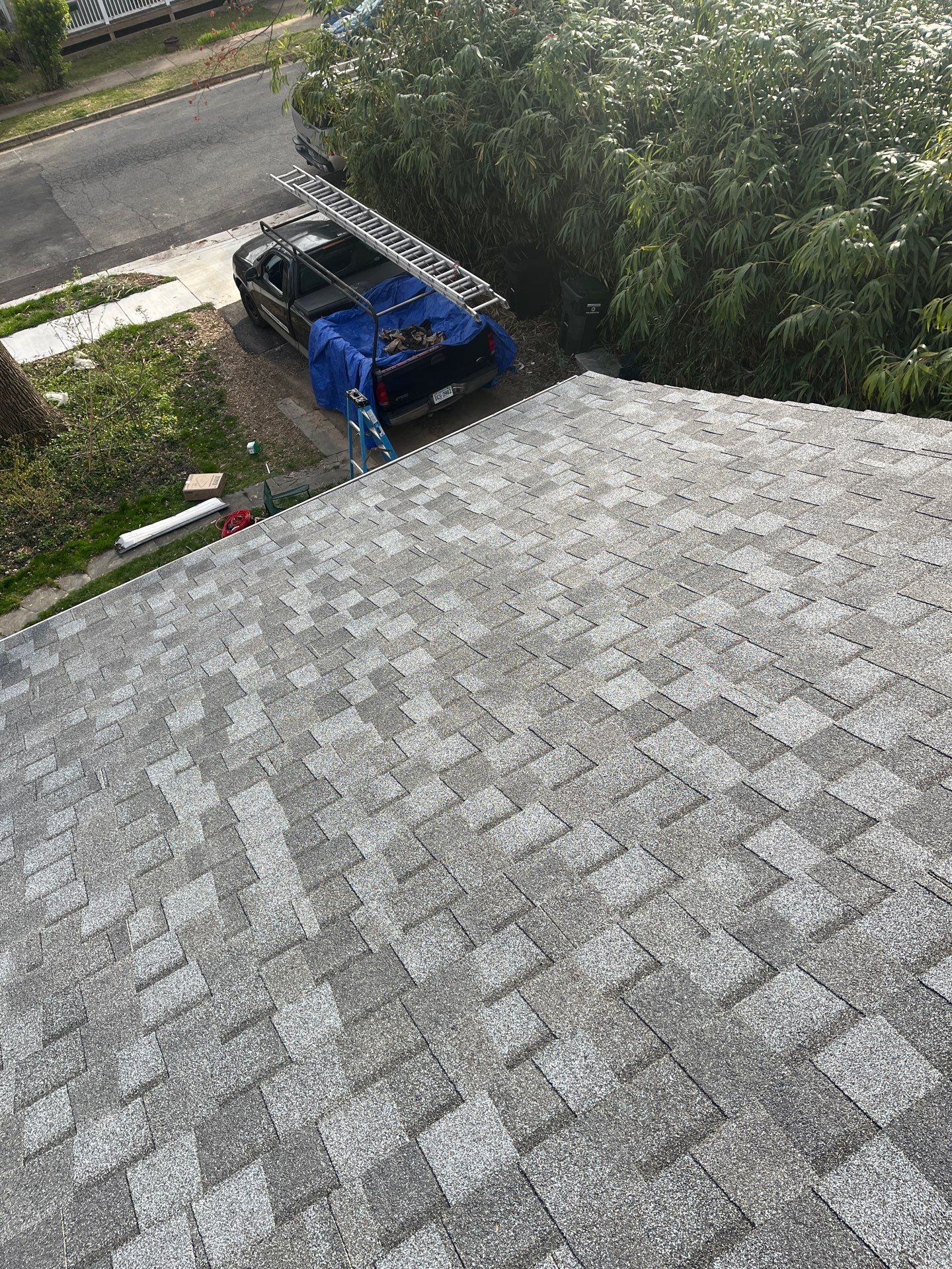 Falls Church Landmark Pro Roof in Max Def Pewter by RM Banning, Inc.