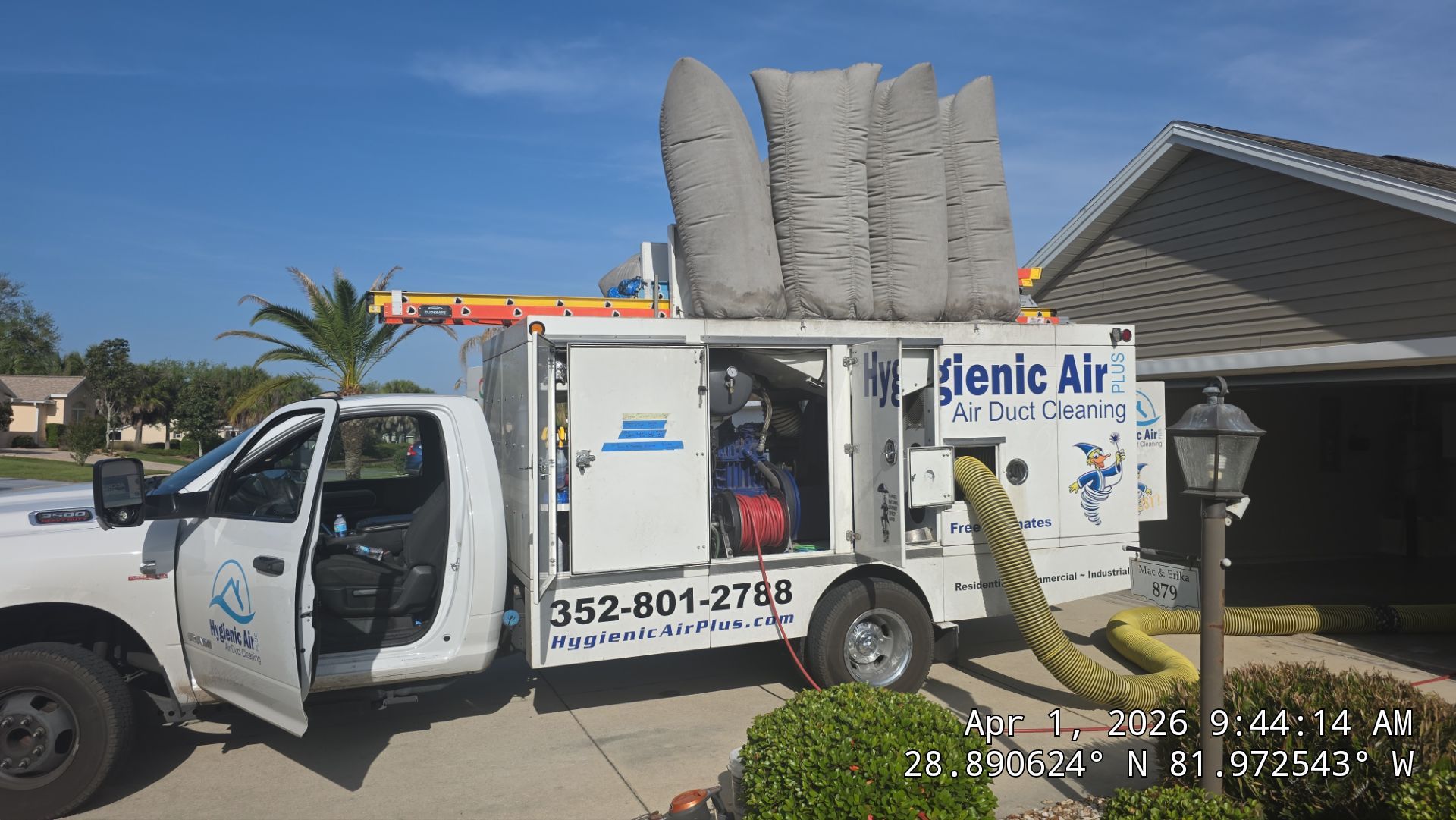 Air Duct Cleaning in The Villages by Hygienic Air, Inc