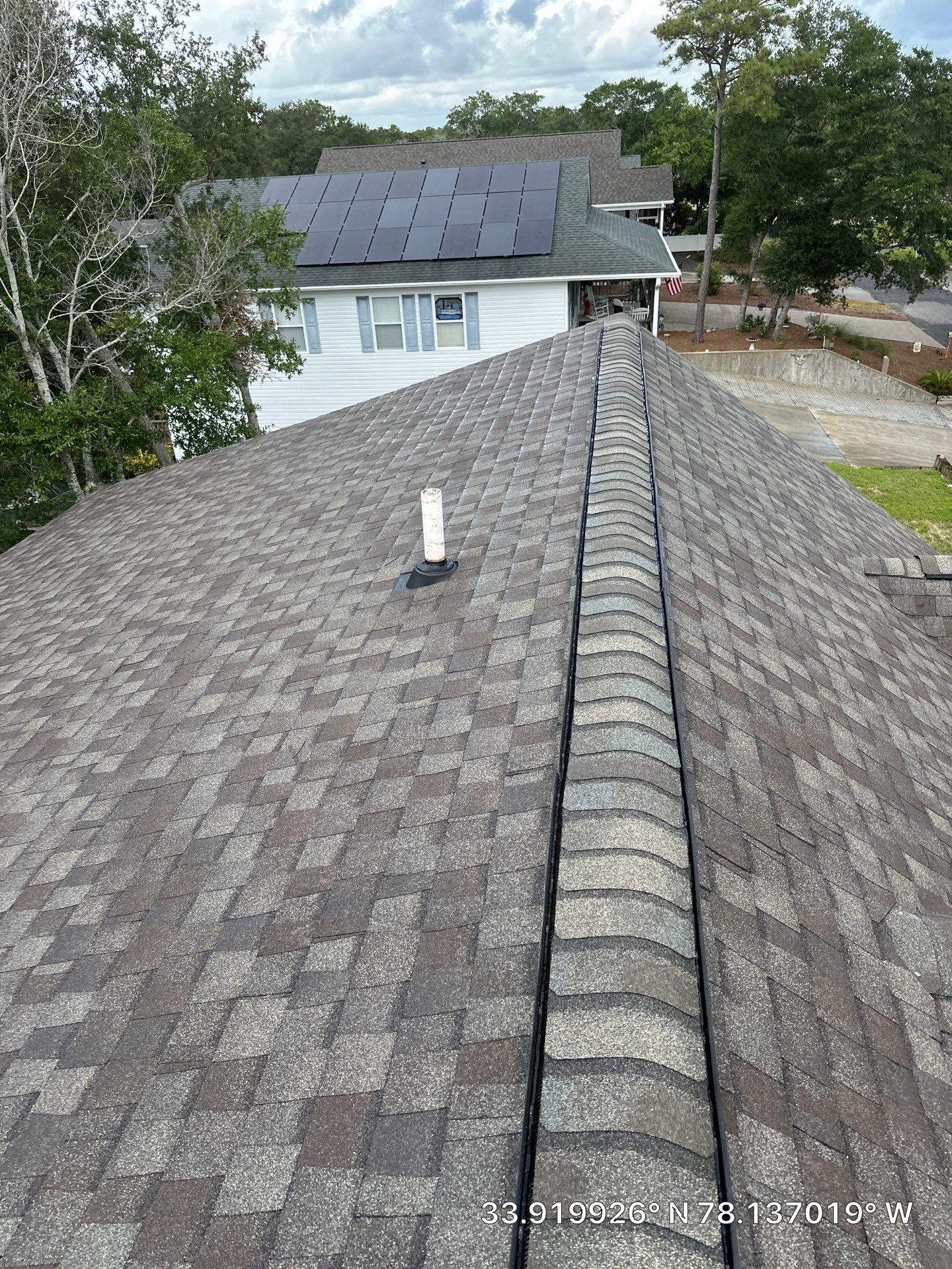 CertainTeed Landmark Weatheredwood Roof Replacement by RGR Construction and Roofing, LLC