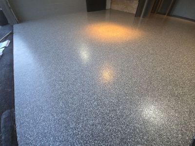 Silver Creek Polyurea Garage Floor Coating Project in Yakima