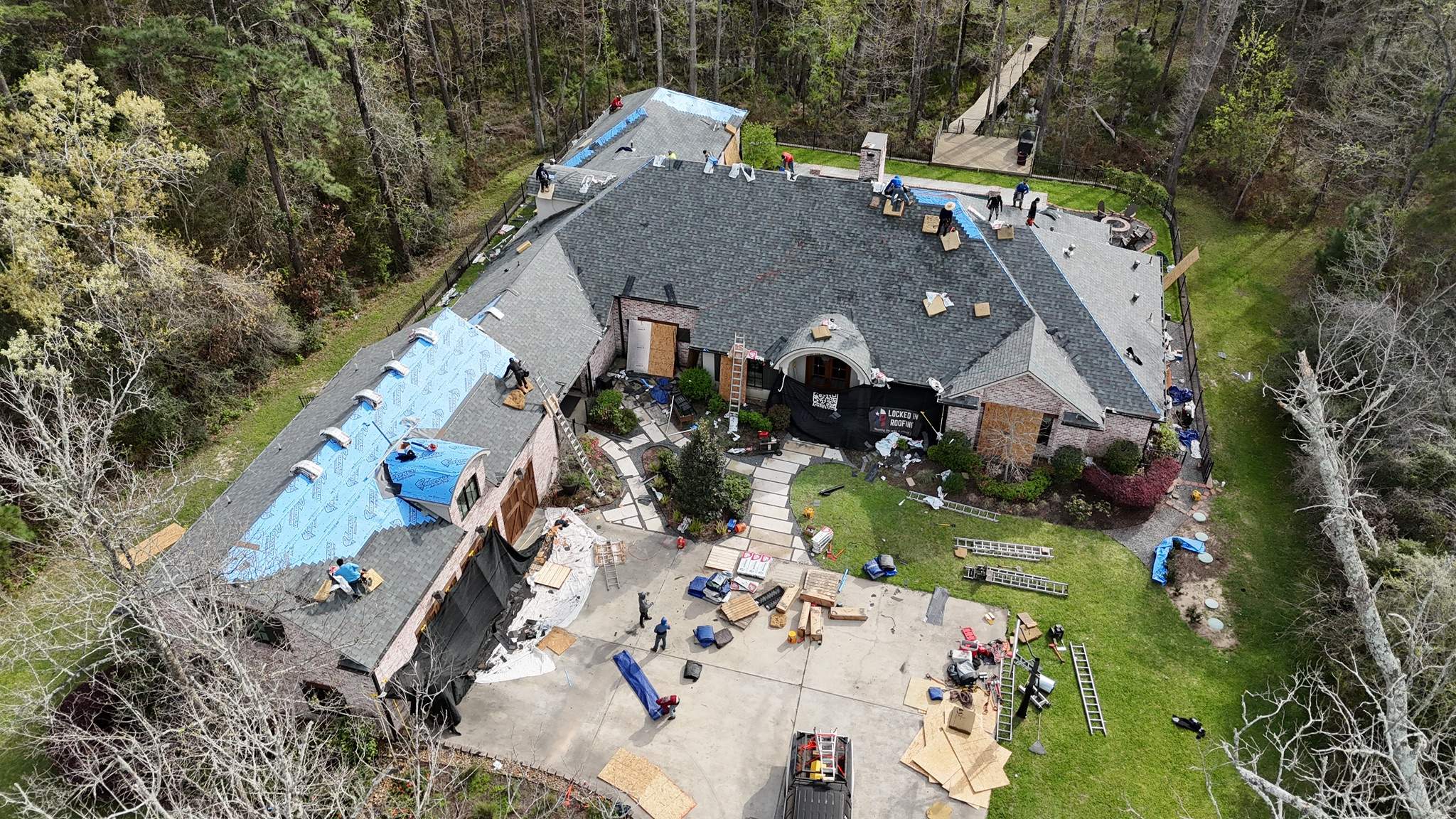 Project in Benders Landing Estates by Locked In Roofing