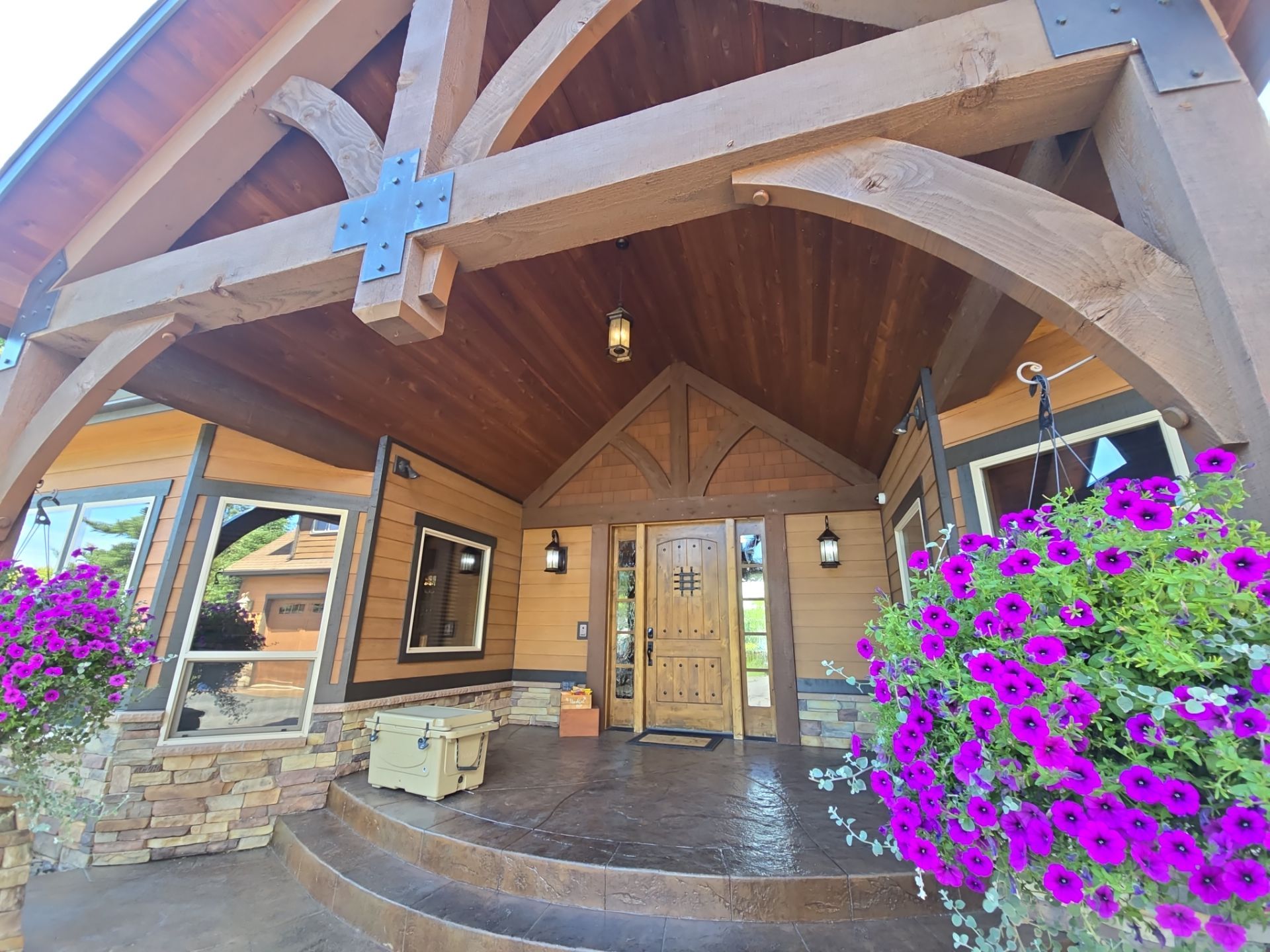 Residential Restain In Dalton Gardens by Coeur D Alene Painting Group