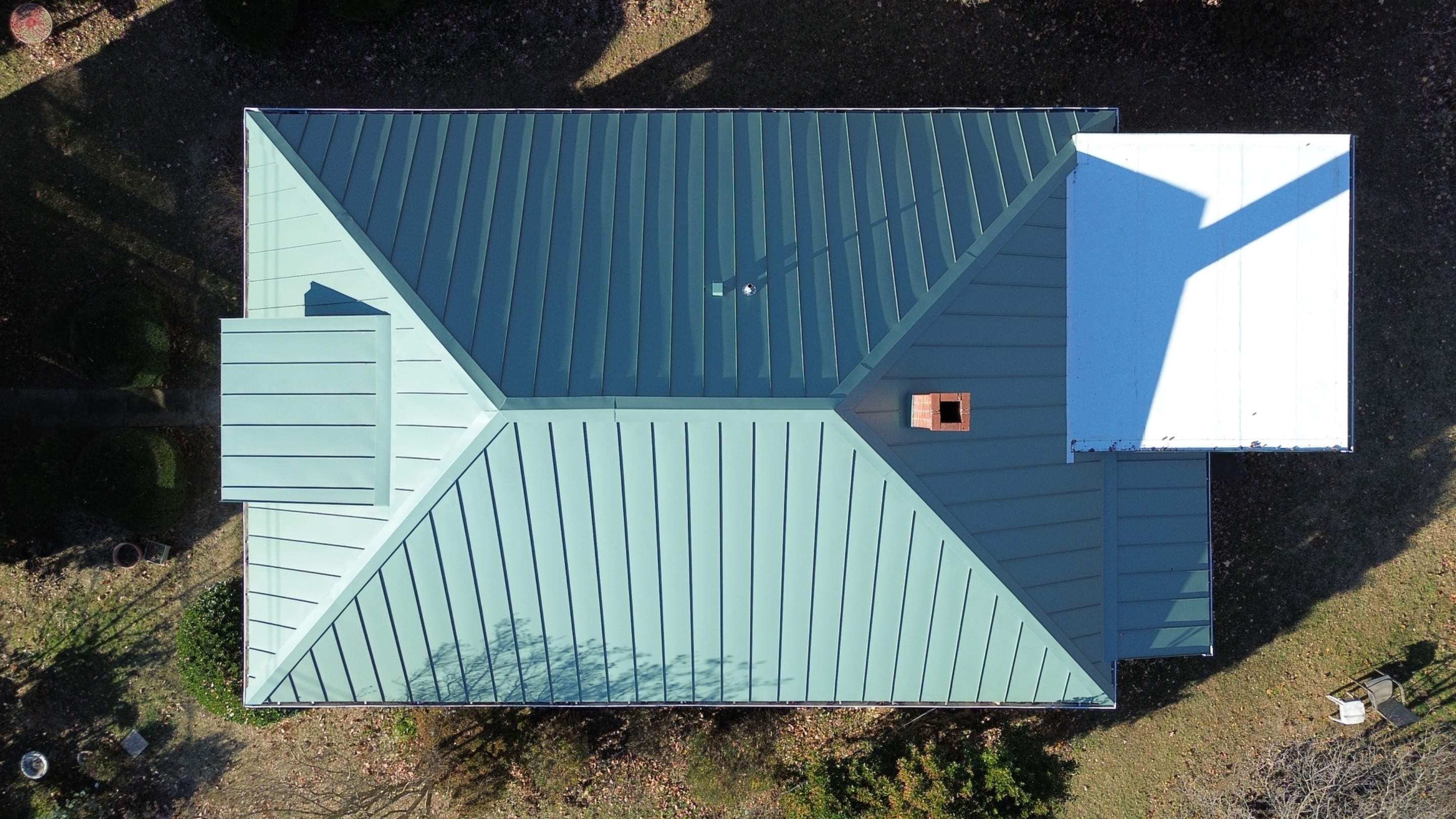 Residential Roofing Installation using Standing Seam Metal Roof | Mechanically Fastened | 24 Gauge by Matter Construction, LLC