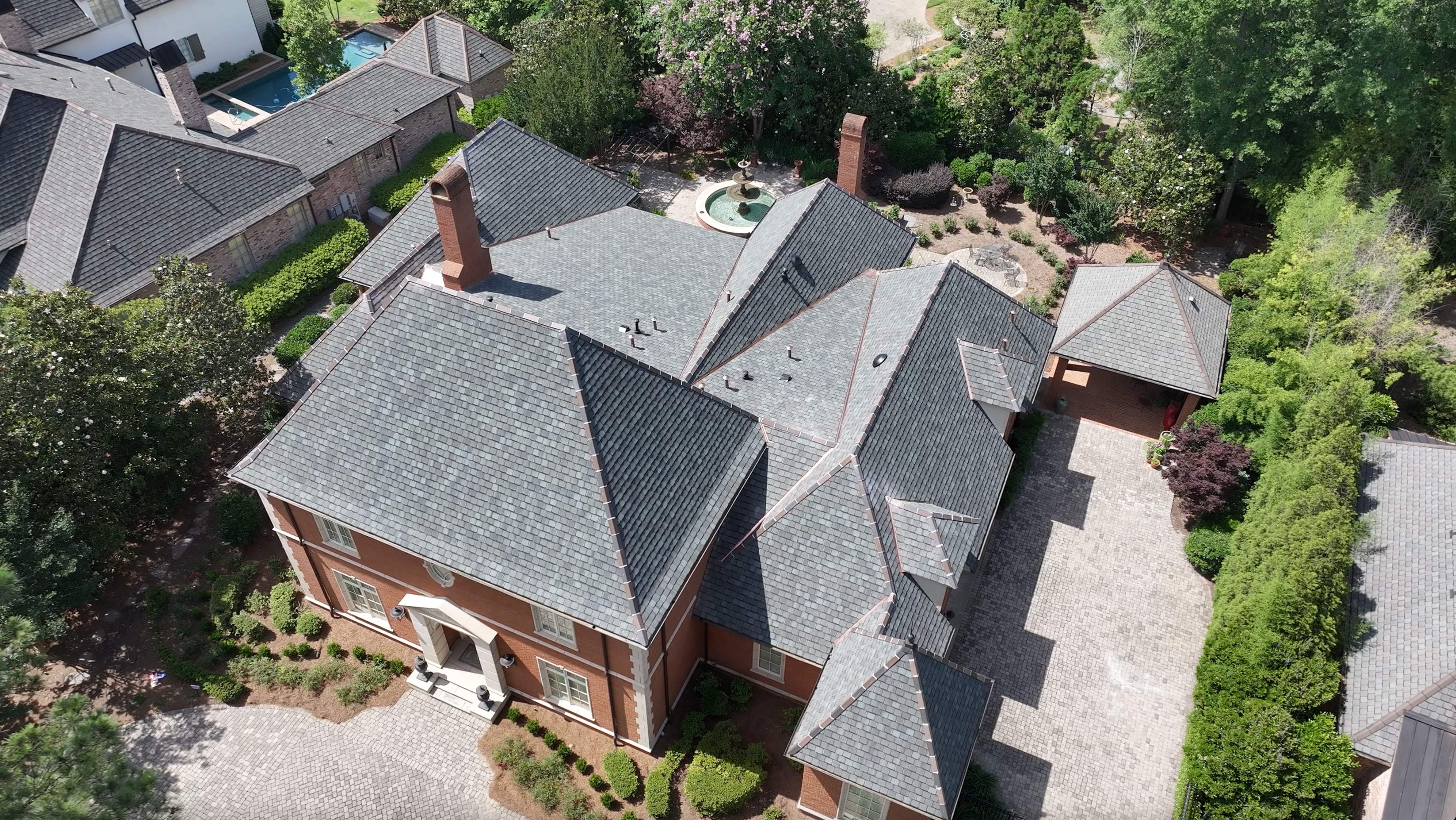 Residential Grand Manor Shingle Roof Installation | Ridgeland, MS by Watkins Construction & Roofing