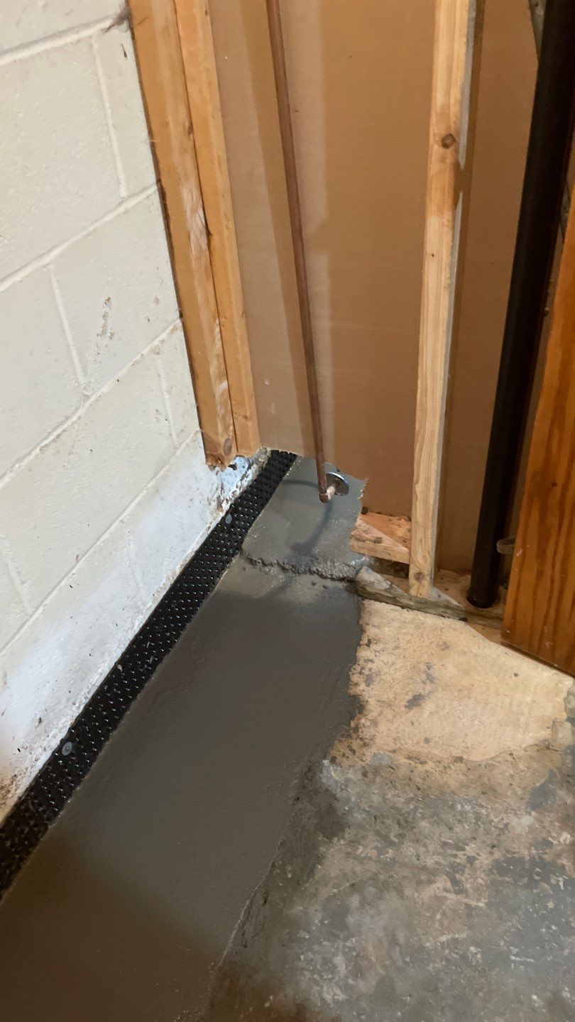 Drain Tile in Columbia Heights by Waterproofing Northeast