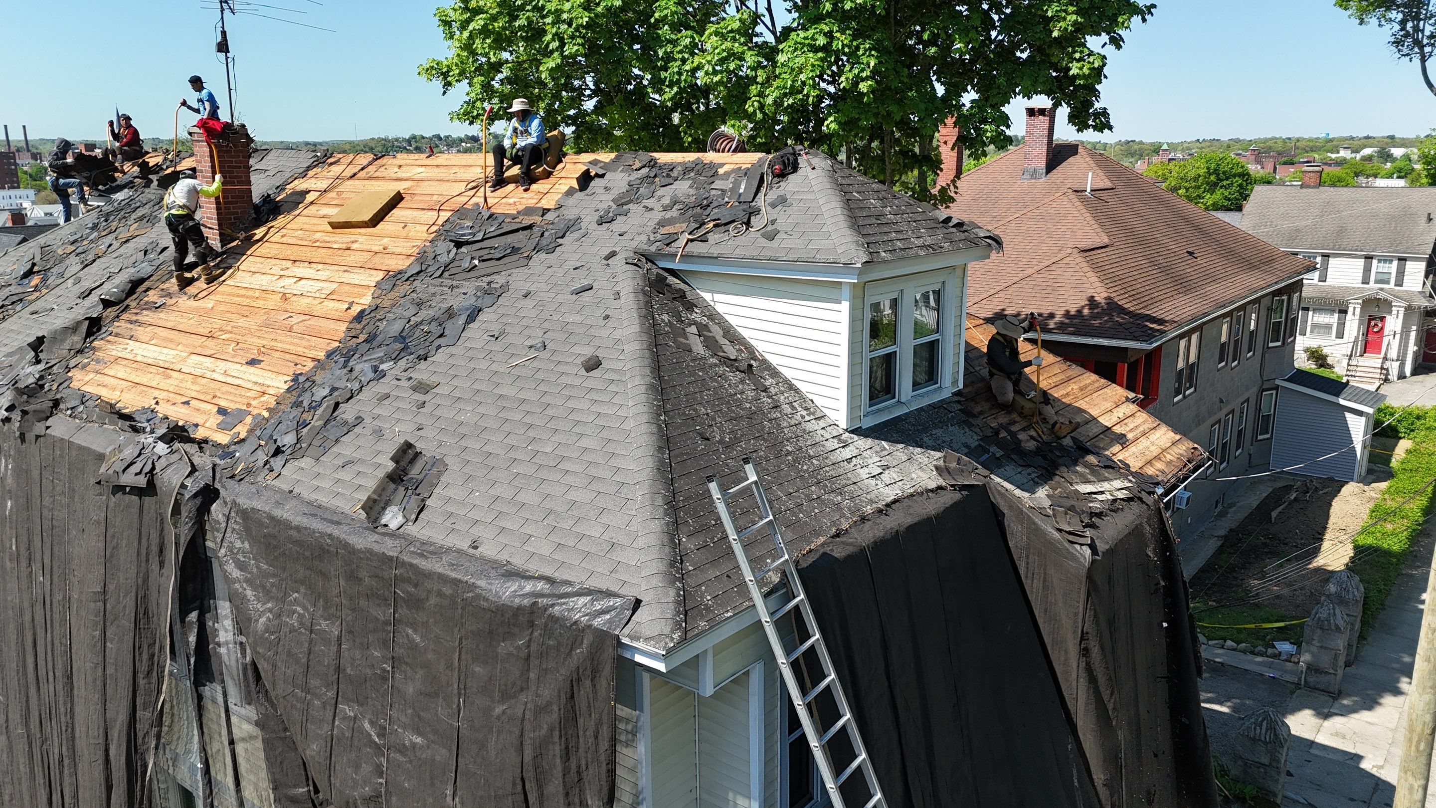 Full Roof Replacement – Lawrence, MA by Mighty Dog Roofing of Greater Middlesex County