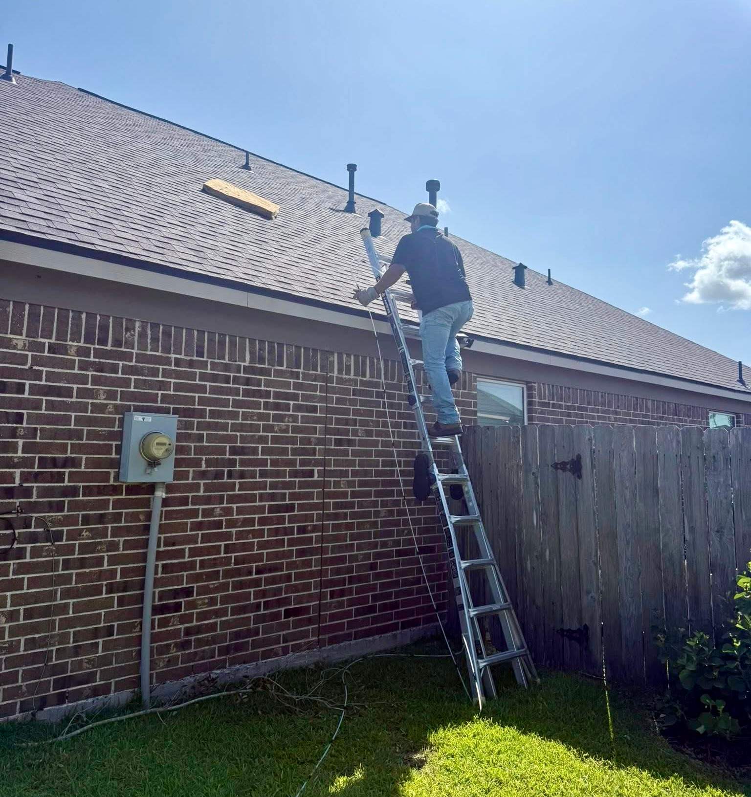 Insurance Claim Roof Replacement – CertainTeed Landmark Max Def Moire Black by Black Coast Roofing