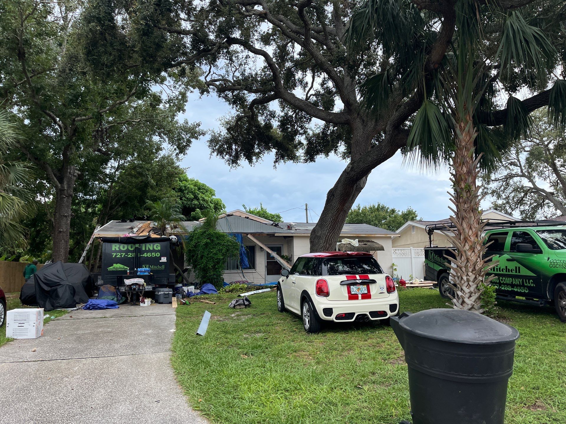 Project in St. Petersburg 33703 by Mitchell Roofing Company LLC
