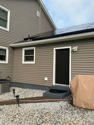 Gutter Cleaning in Andover, NJ — Gallo Bros job photo