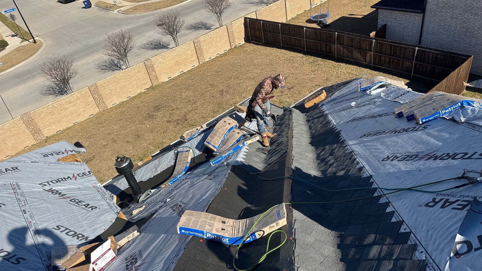 Project in Wylie by Rhino Roofing and General Contracting, LLC