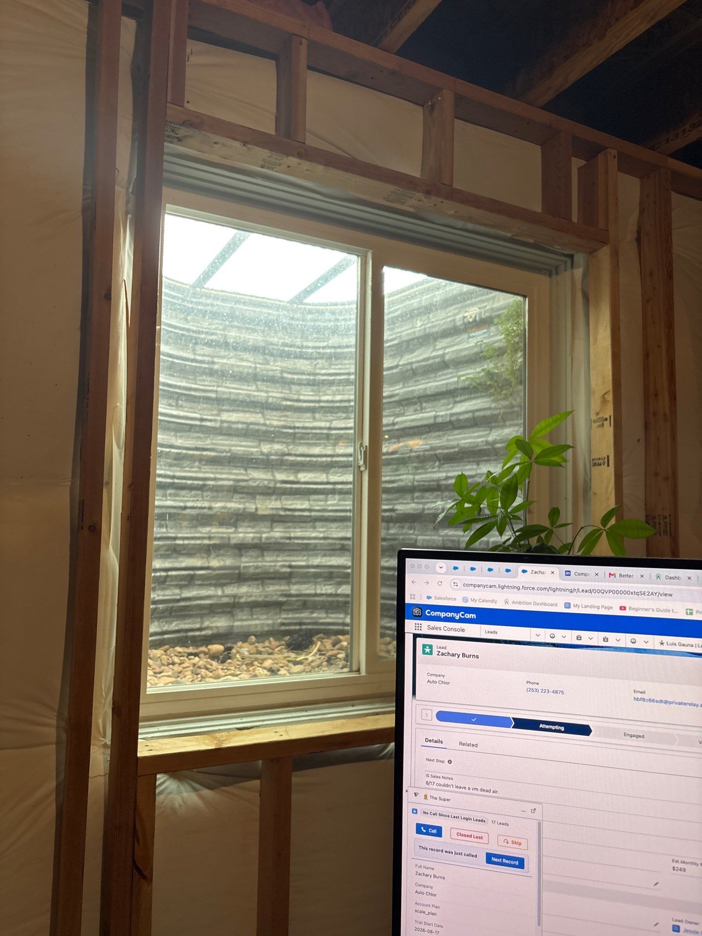 Arvada Interior Drywall Repair and Horizontal Blind Installation by CompanyCam Sales Demo