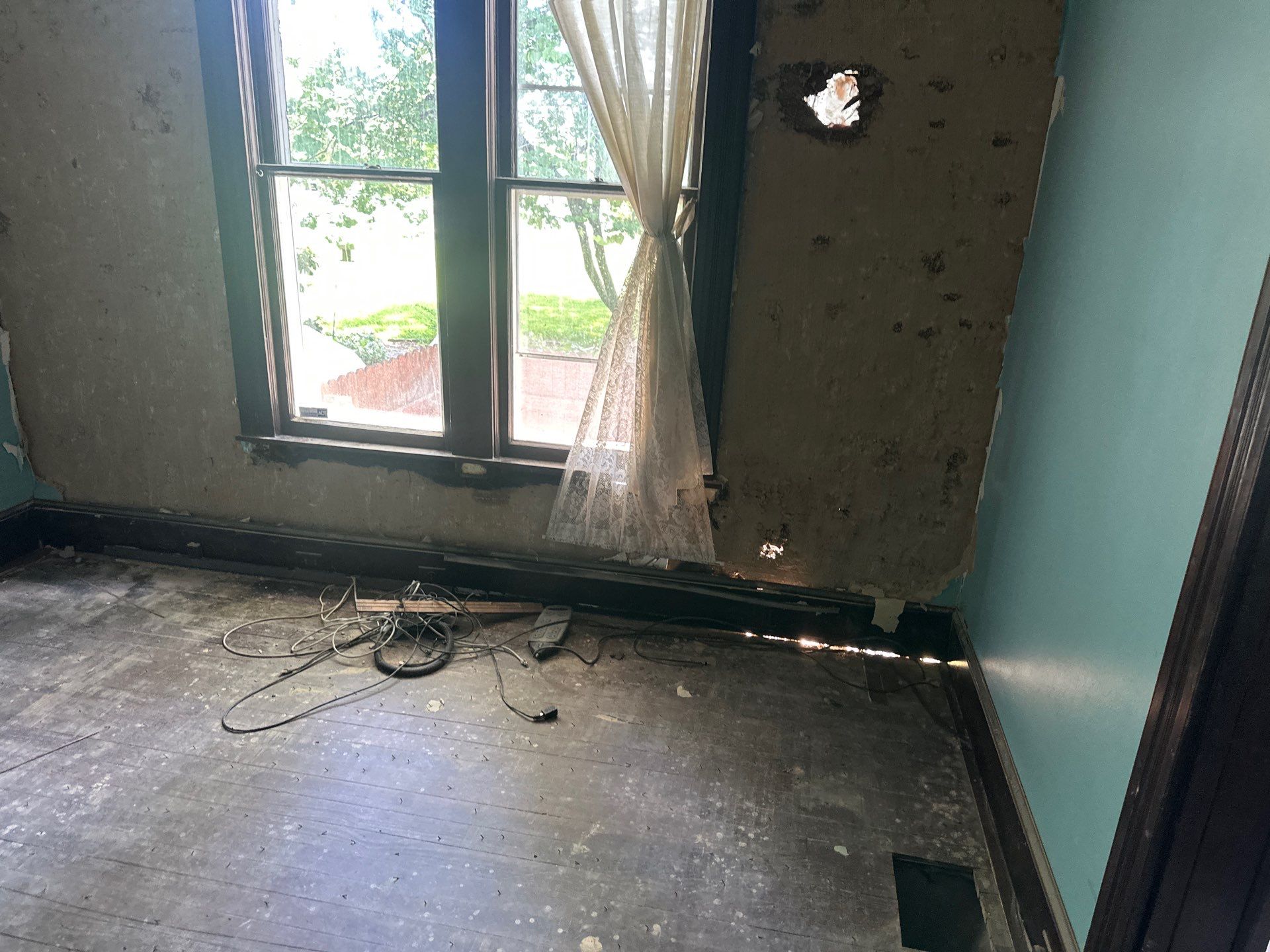 Residential Fire Damage Restoration and Interior Renovation in Fort Worth by Simmons Floors