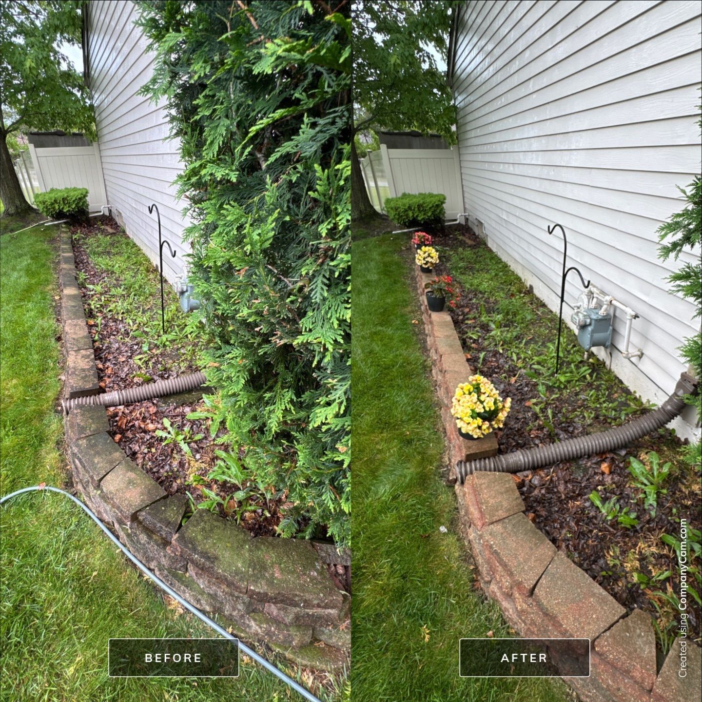 Project in Roselle by Simmons Power & Soft Washing