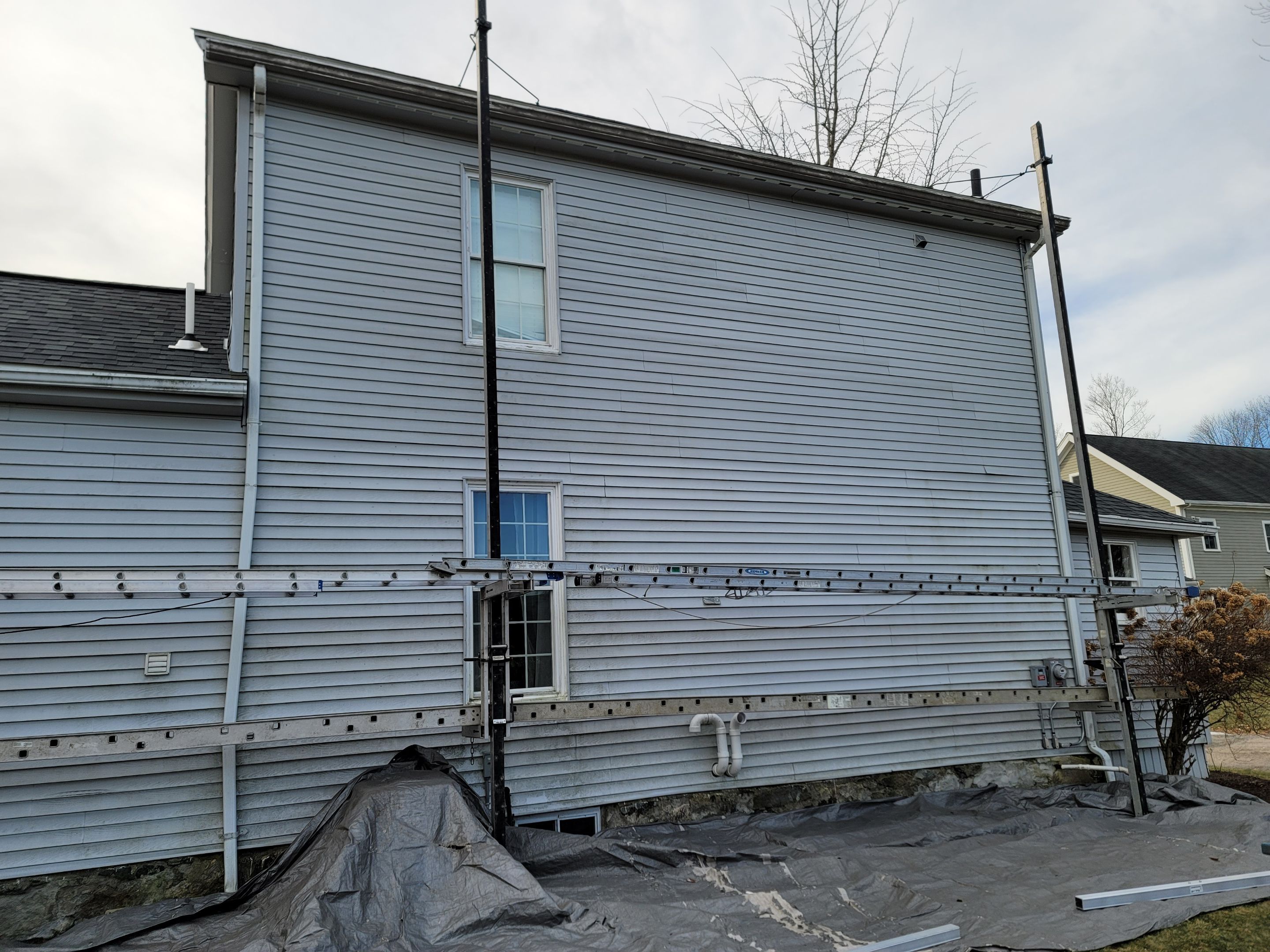 Siding Installation using James Hardie by UBrothers Construction