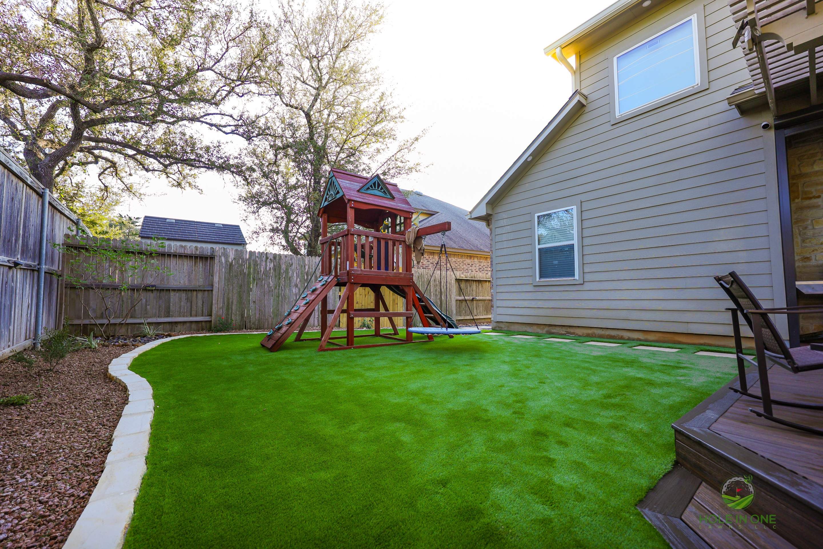 Wortham Oak, San Antonio Tx. by Hole In One Lawns, LLC