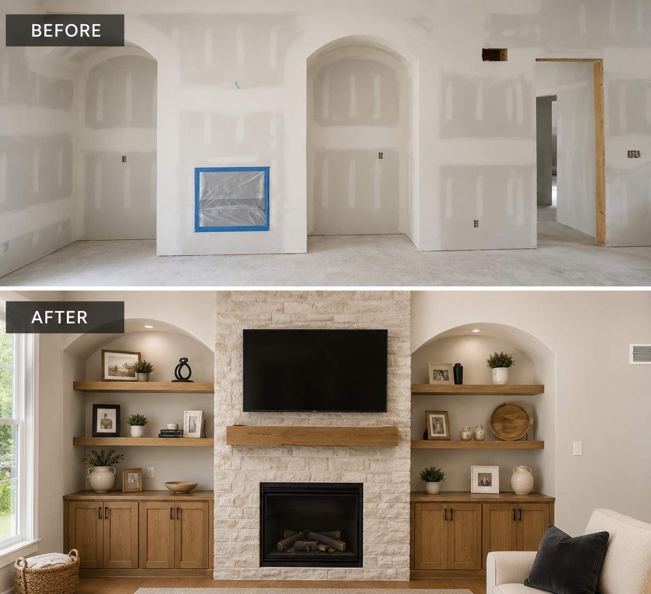 Paola New Construction Transformation by Cougar Painting