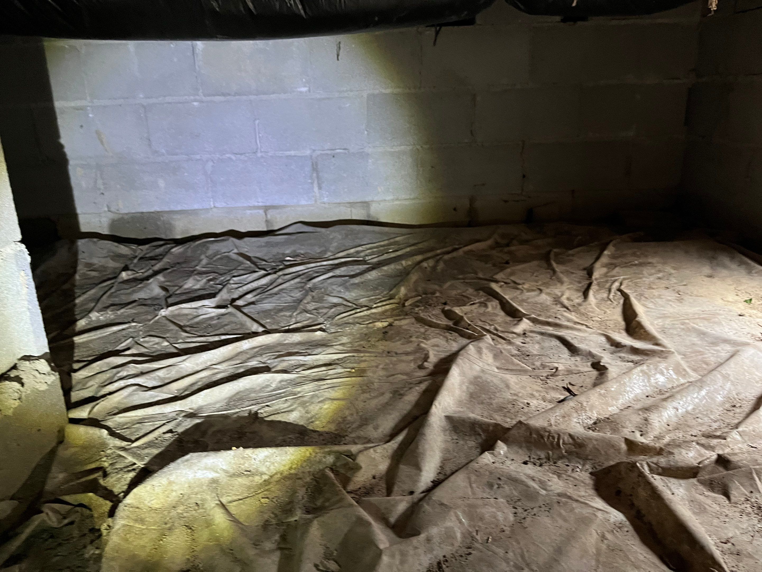 Premium Encapsulation with Bora-Foam using Bora-Foam Insulation by Impact Crawlspace