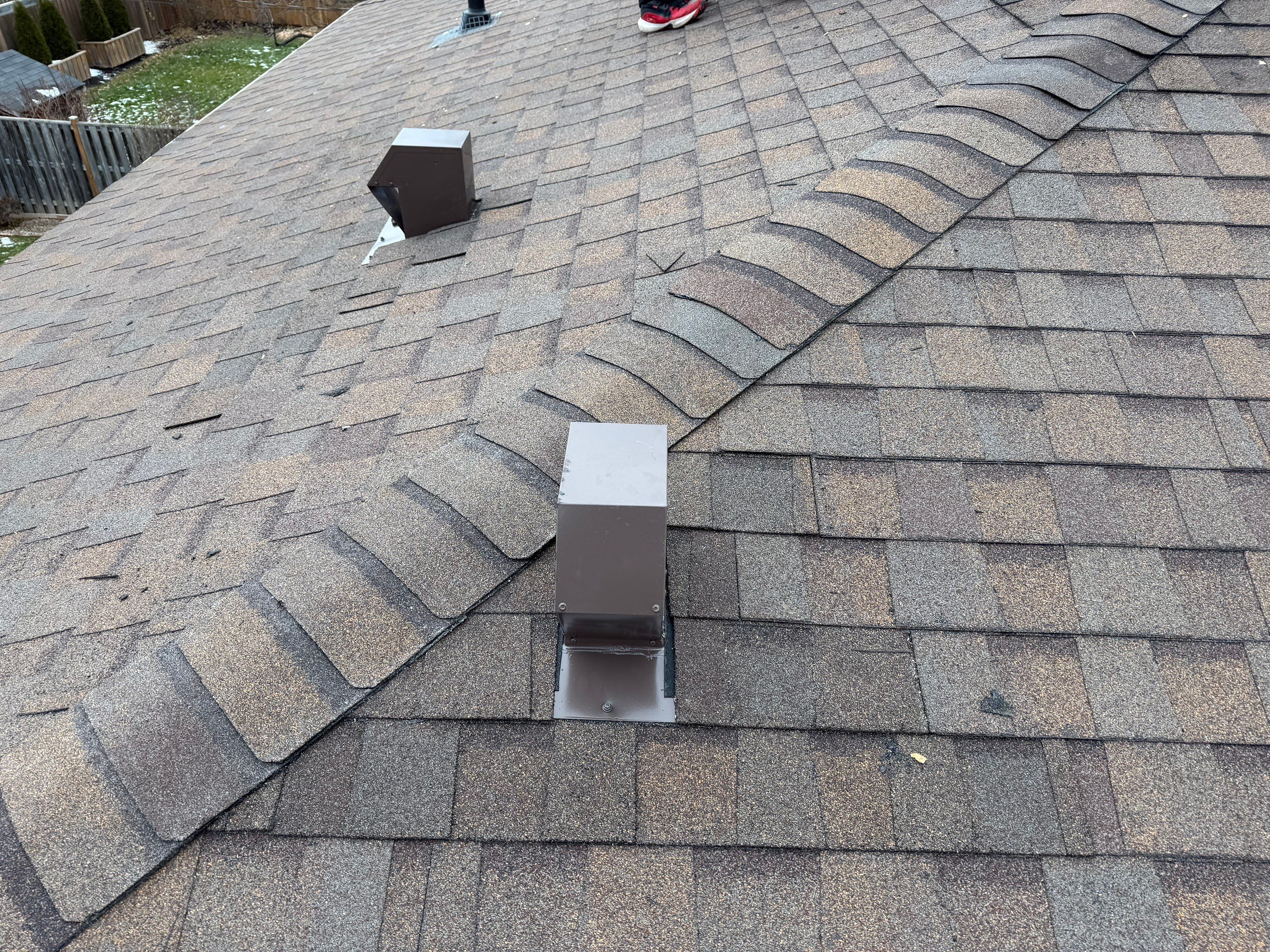 Project in Burlington by The Roofing Crew