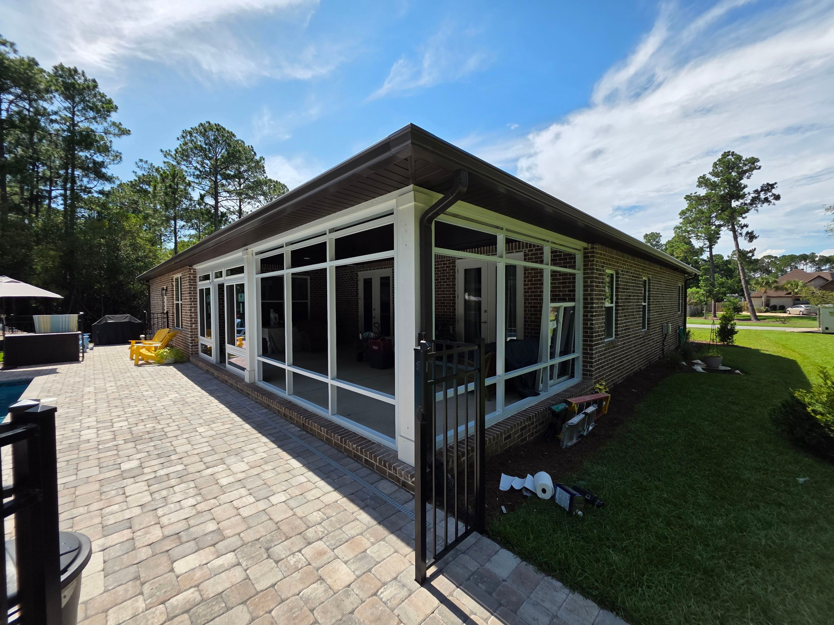 Glass Room in Navarre by Titan Sunrooms