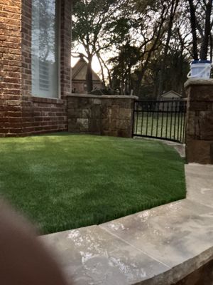 Project in Southlake by Turf Concepts