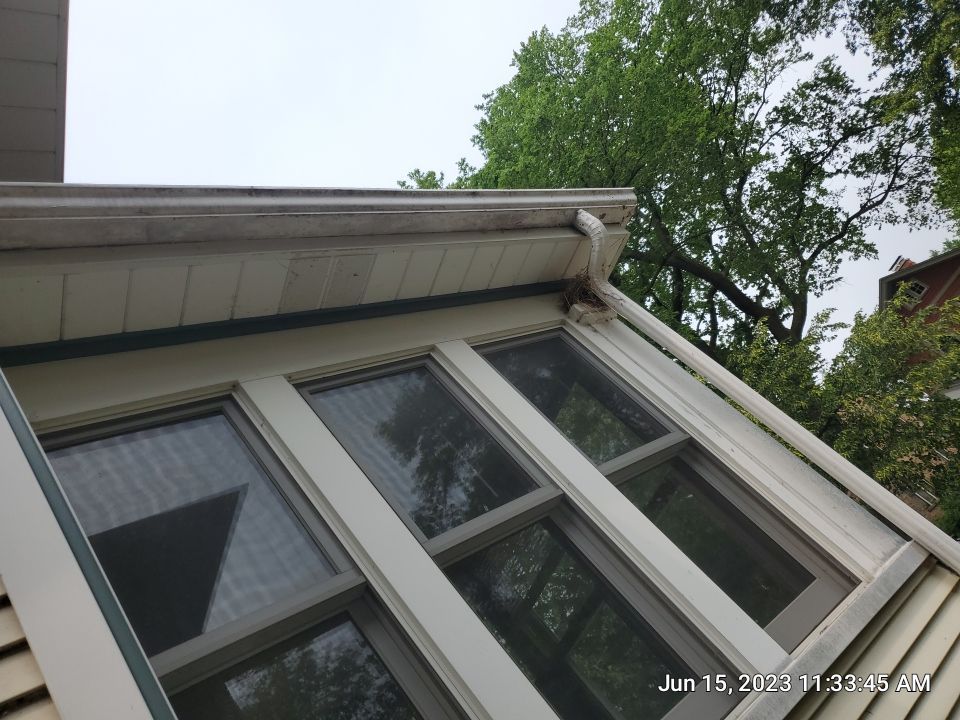 Housewashing  using Algaecide, soft wash soap by Northern Power Washing LLC.