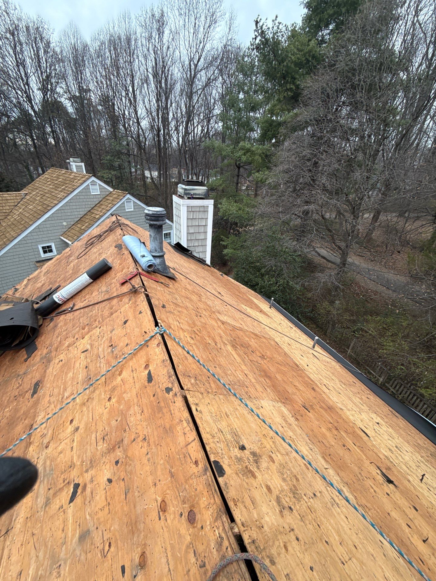 Reston :  Residential Roof Replacement with Brava Synthetic Cedar Shake Class C Natural  by RM Banning, Inc.