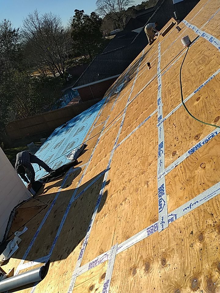 Residential Roofing Installation using Roof Replacement by American Roofing & Construction LLC