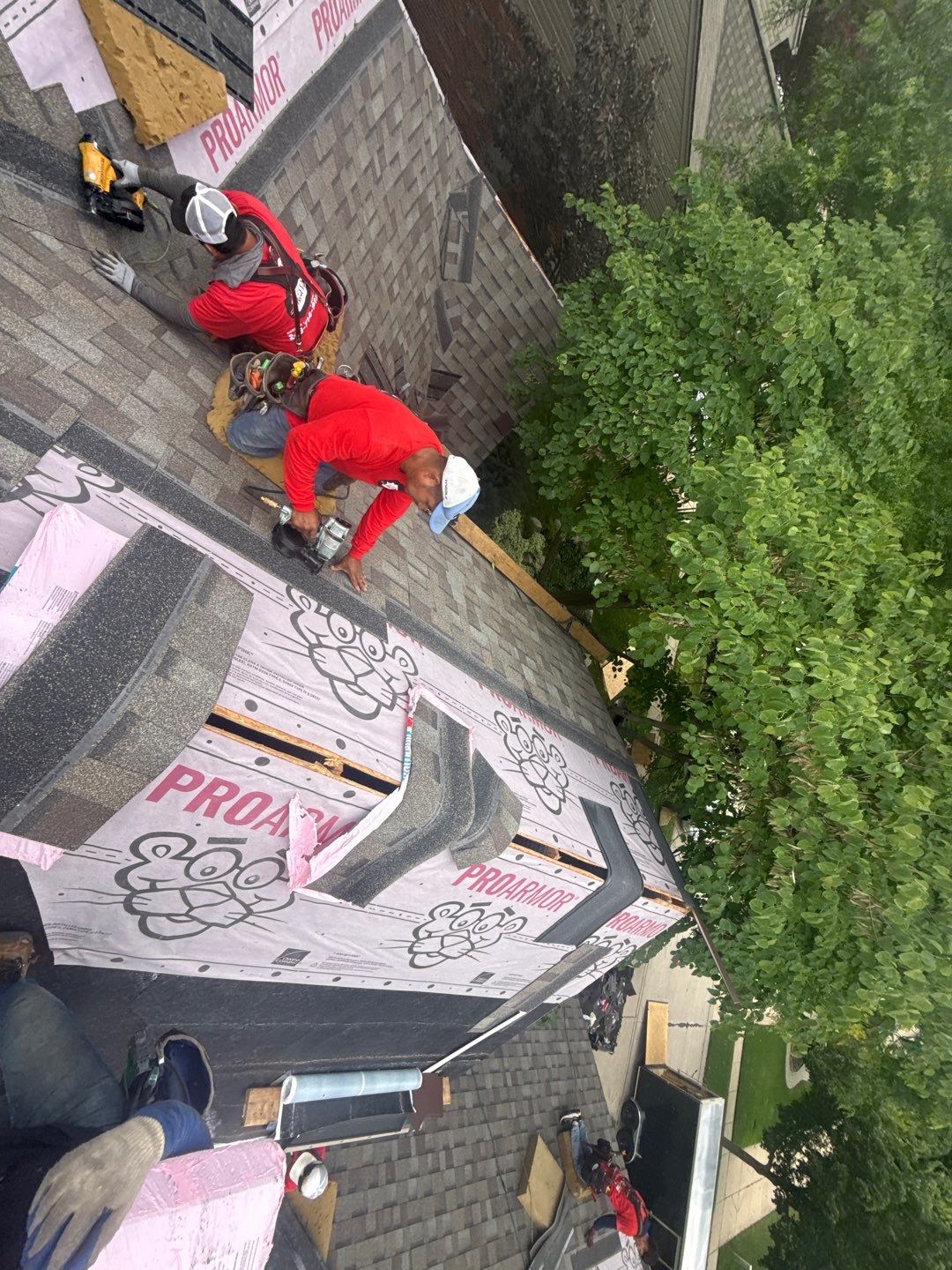 Roof Replacement using Owens Corning Duration Flex by 180 Contractors