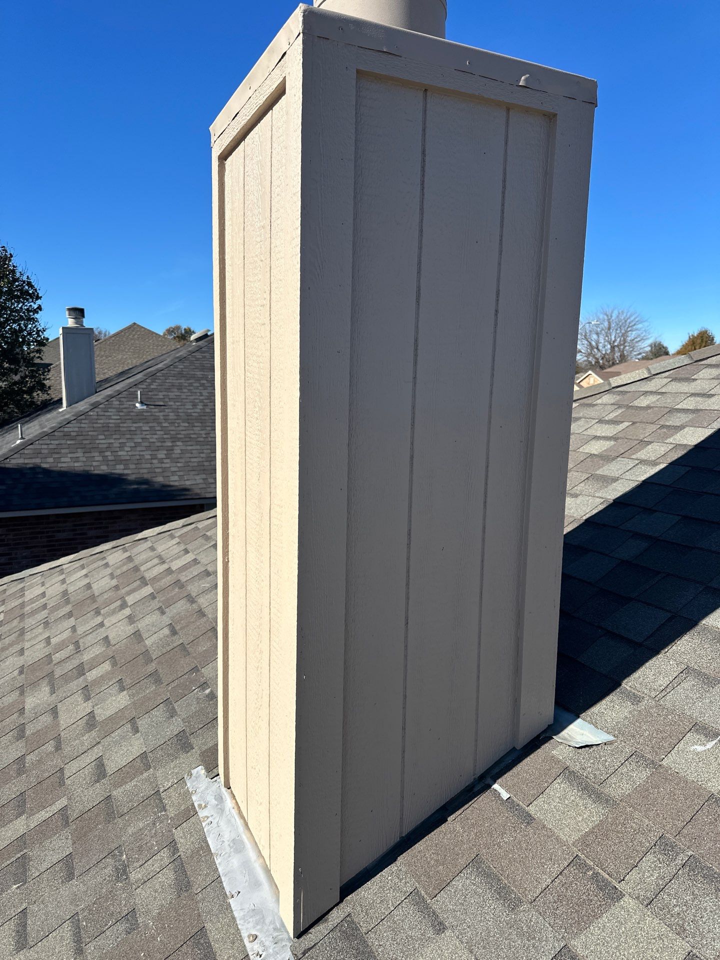 chimney repair in Yukon by McCann's Roofing and Construction