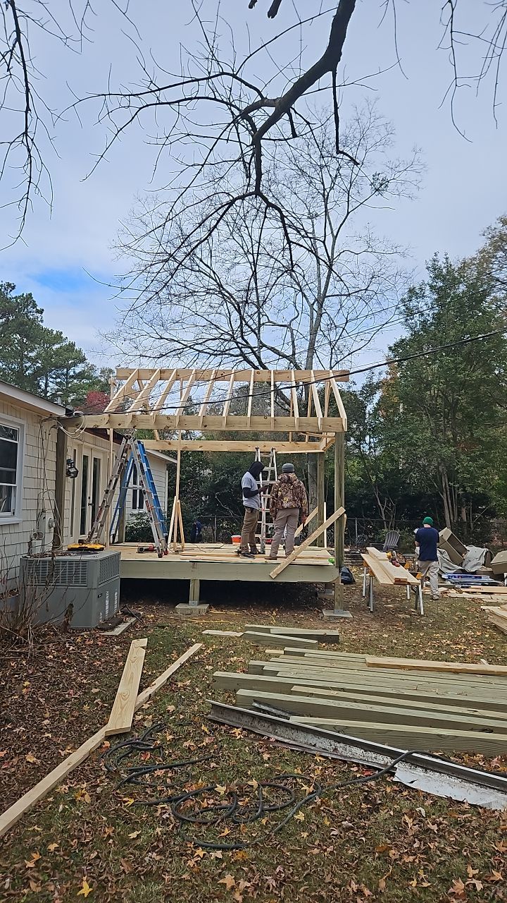 Crestline - Porch by Pillar and Pine