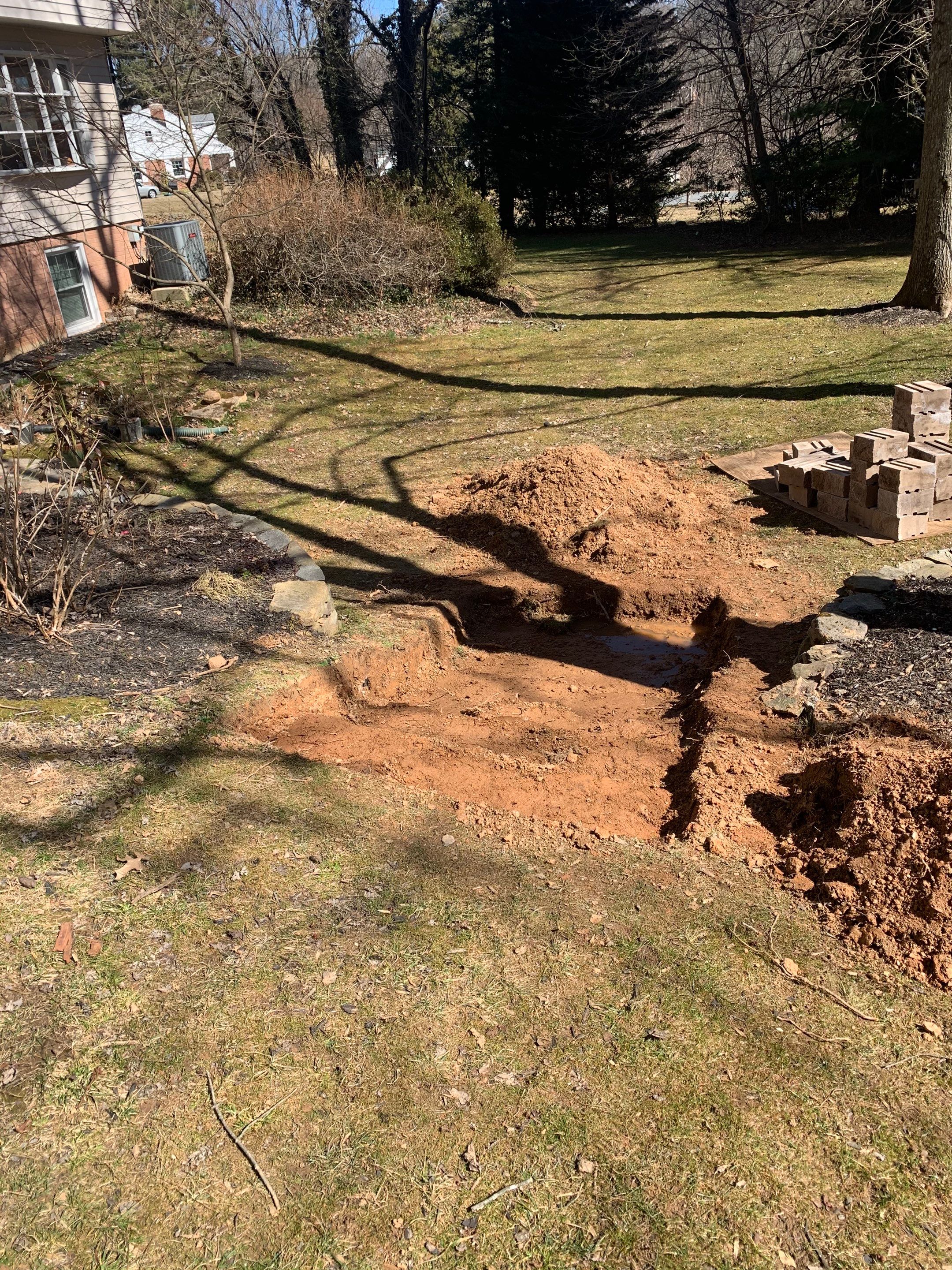 Front Walkway Remodel using Techo-Bloc Pavers by The Smet Companies, LLC