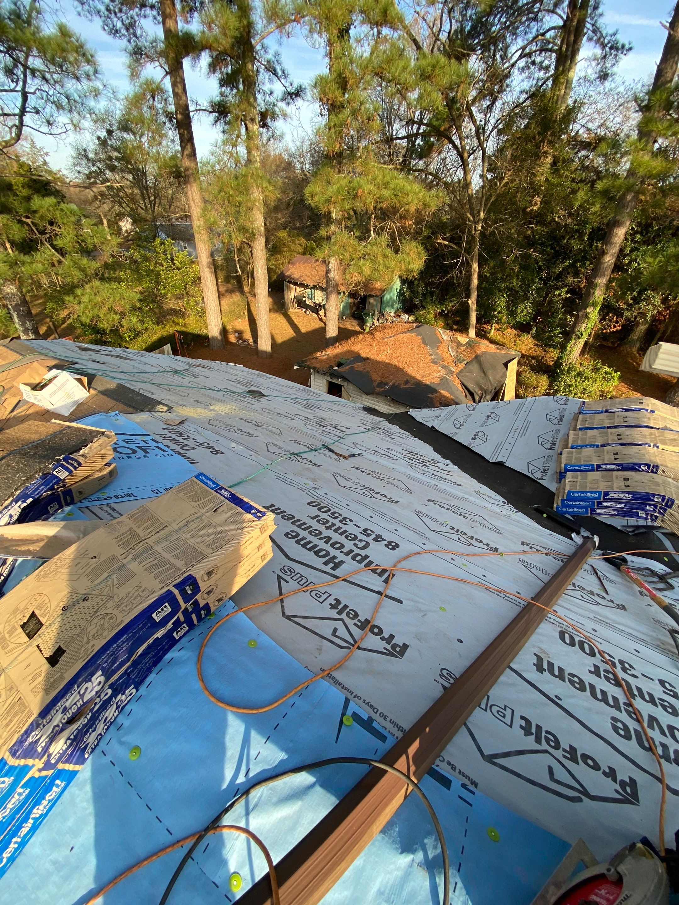 Residential Shingle Reroof using CertainTeed XT25: Resawn Shake by Hostetler Roofing