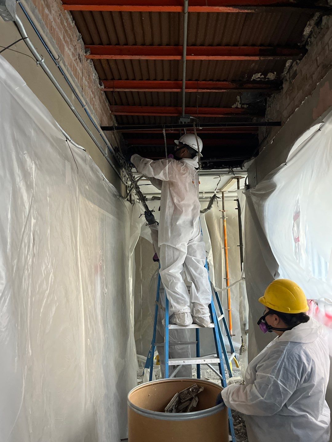 LBP remediation with demolition services by EAS Environmental, LLC.