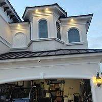 24ga 1.5" Mechanical Seam Dark Bronze by Total Roofing System The Metal Roof Experts