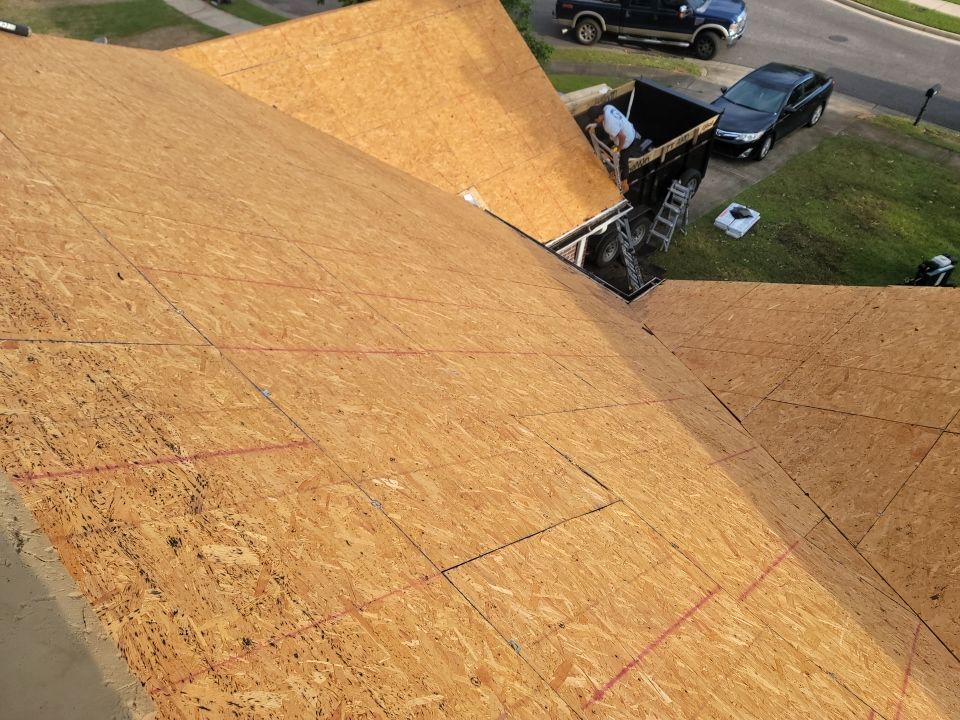 Residential Roofing Installation using Roof Replacement by American Roofing & Construction LLC