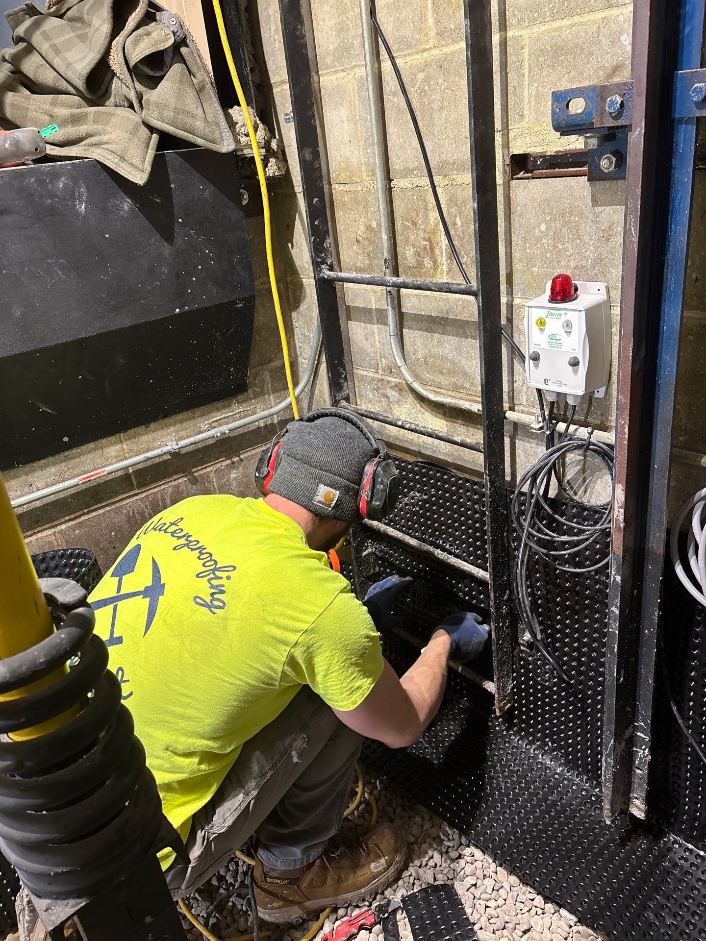 Elevator Pit Waterproofing Done Right by Waterproofing Northeast