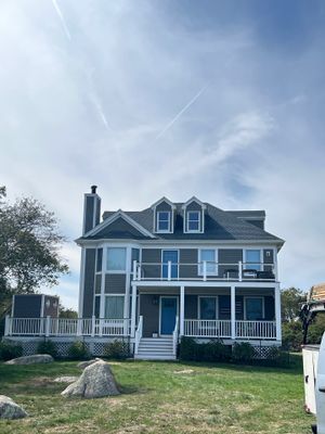 Block Island Architectural Shingles & White Cedar Siding