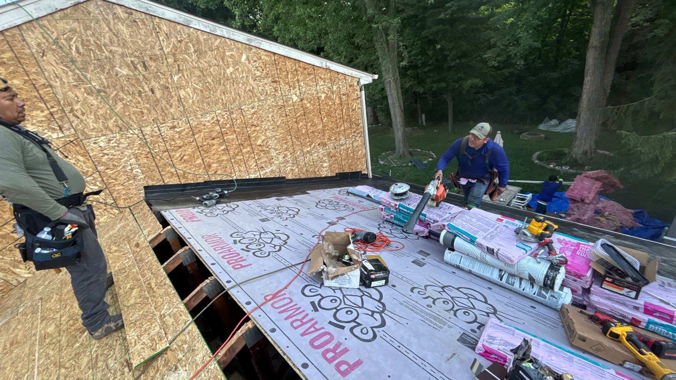 Roof Replacement using Owens Corning Estate Gray by 180 Contractors