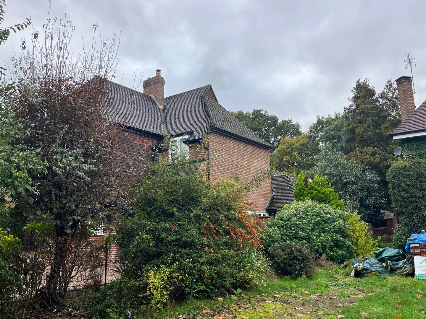 Roof and Patio Cleaning using Honda 15lpm Low Pressure Washing Machine by Ges Exterior Cleaning ltd