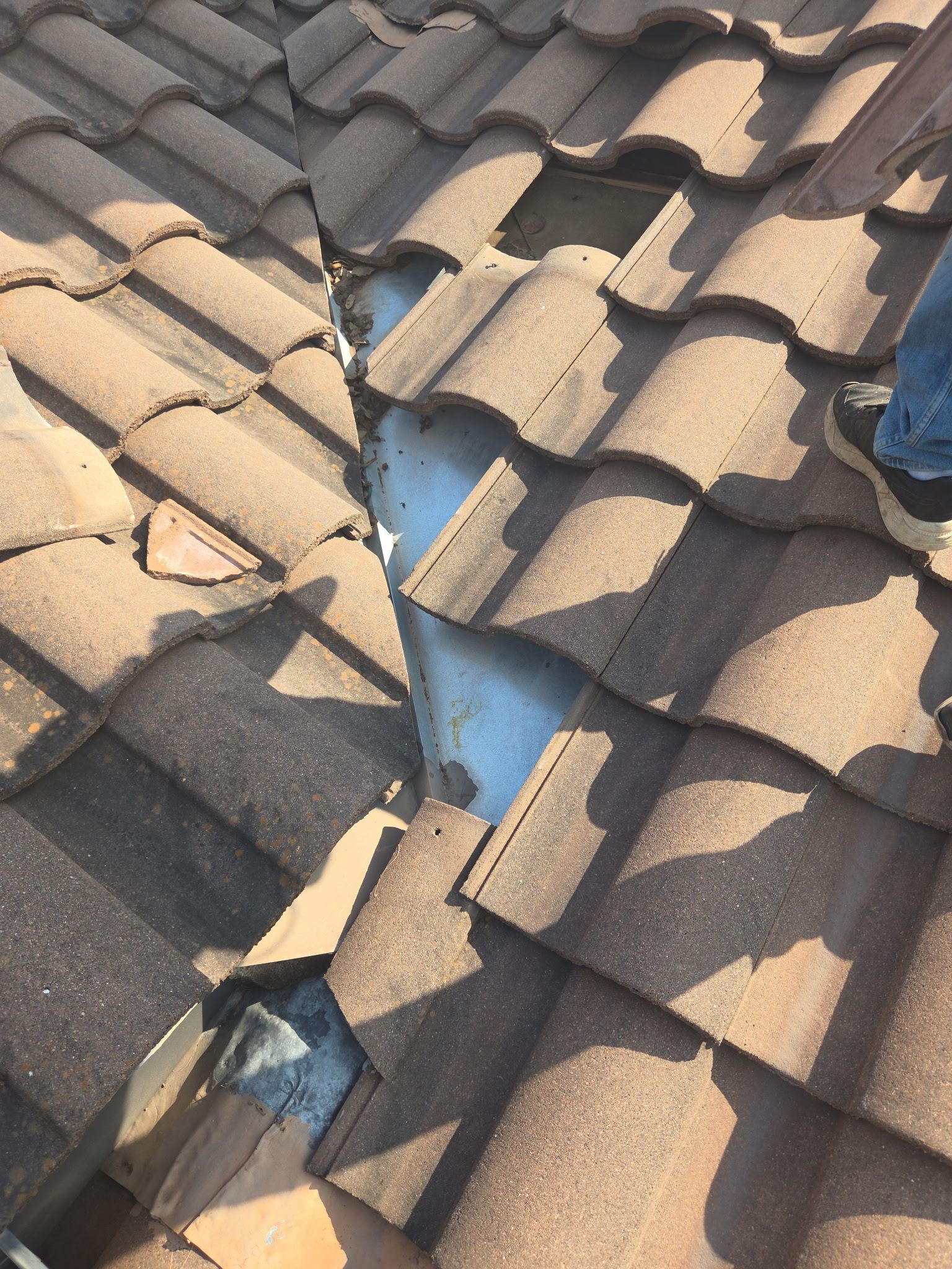Lots of tile repairs out in Spicewood by REPS OF TEXAS