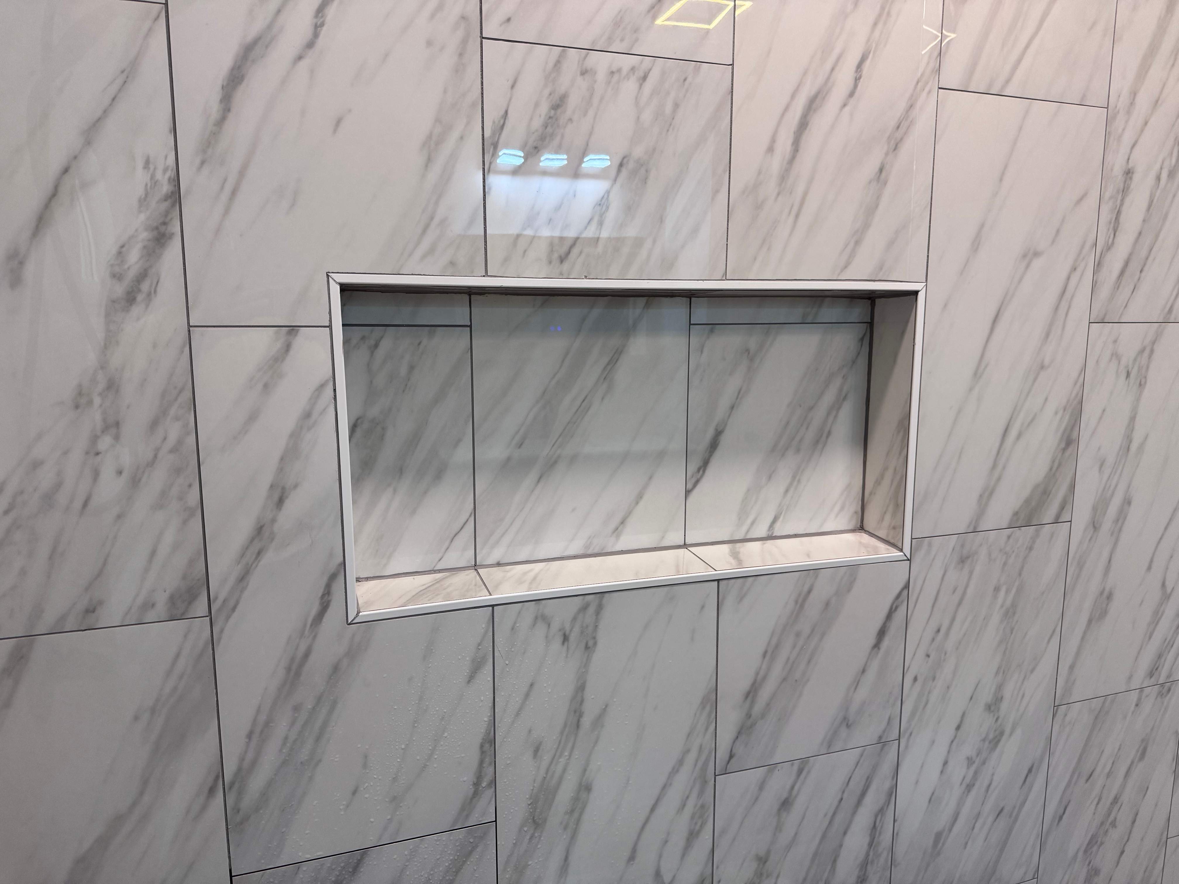 Master bathroom renovation by Prudencio