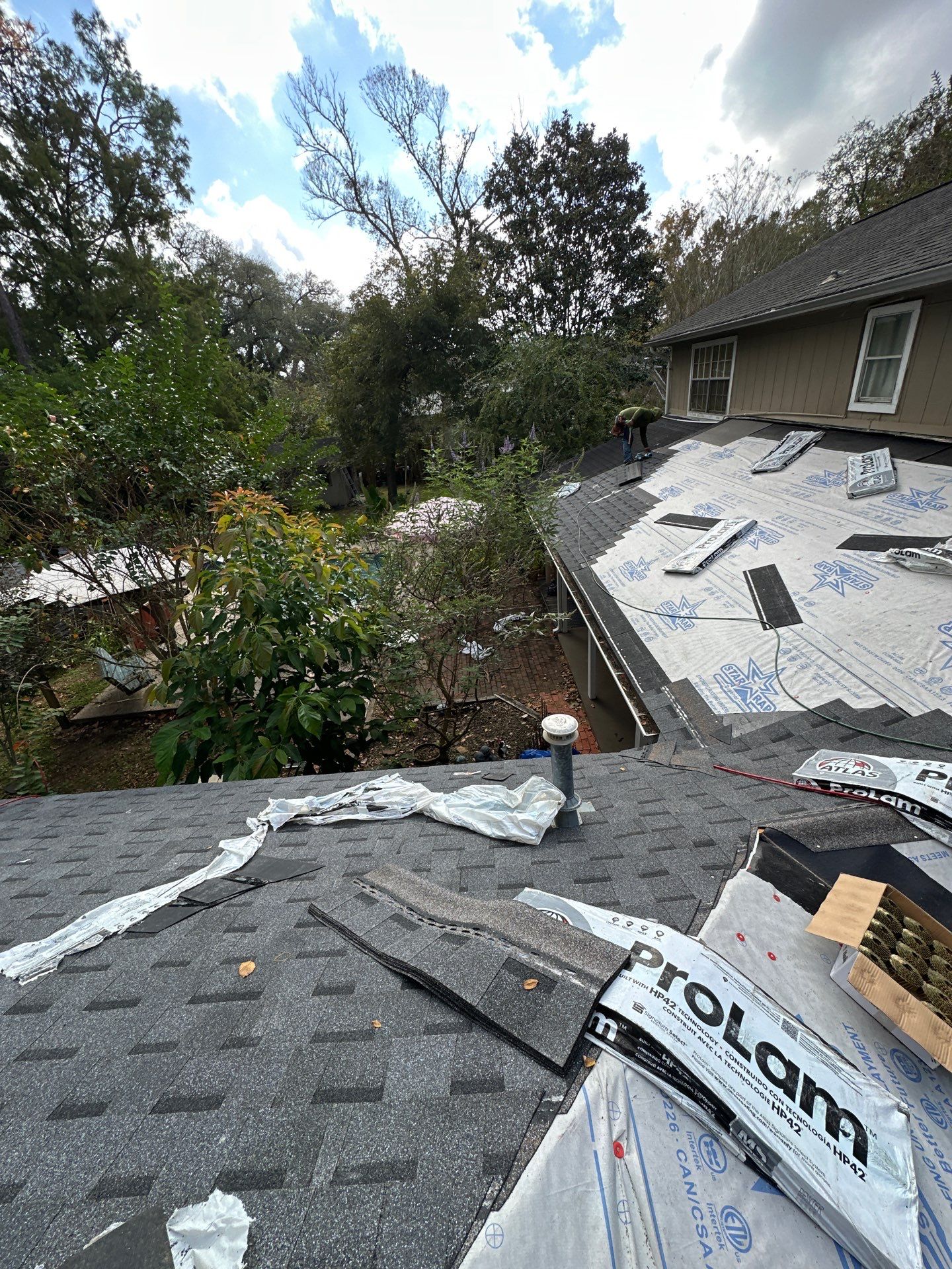 Project in Lake Jackson by Motion Roofing