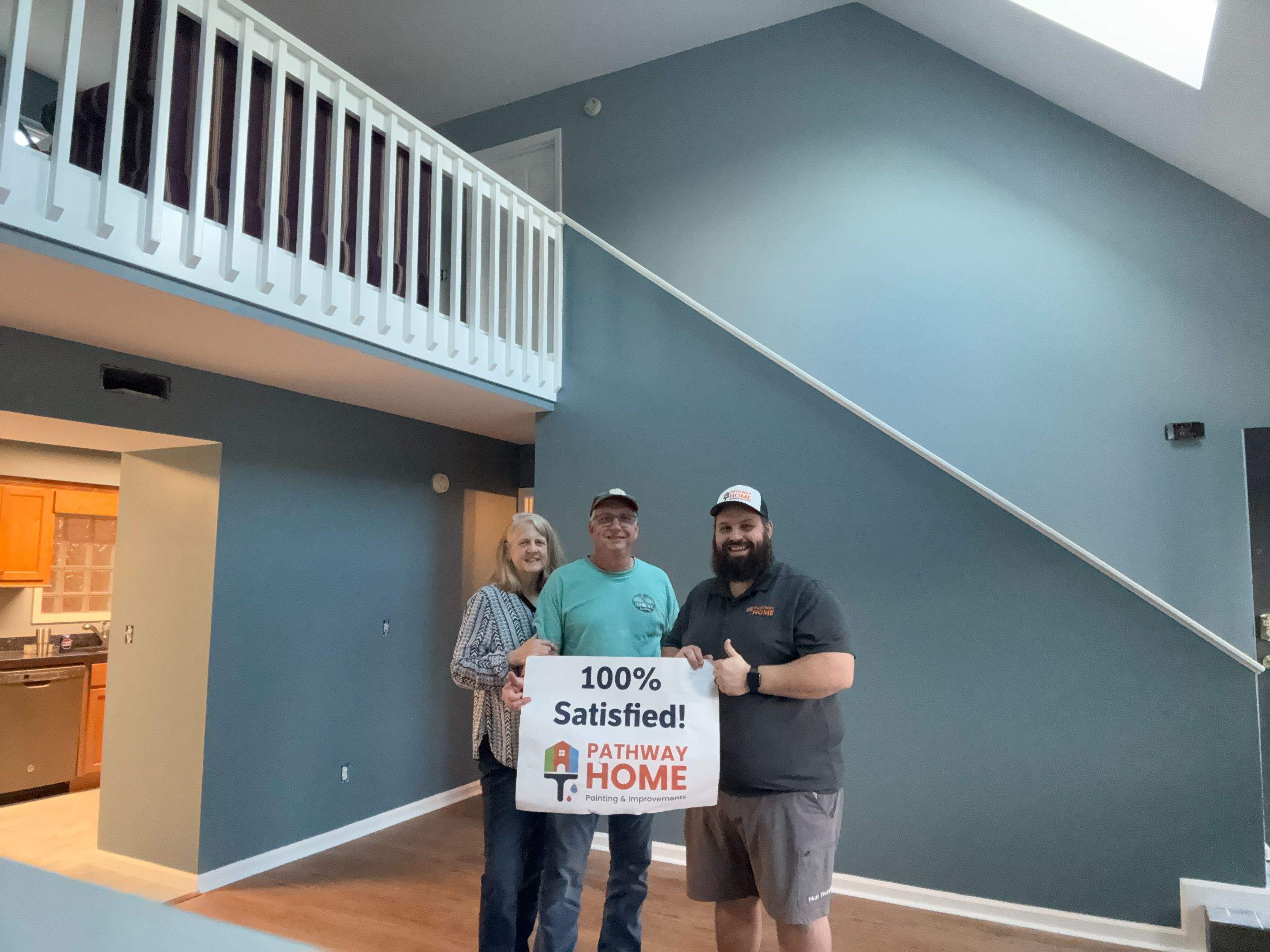 North Charleston Interior Modernization by Pathway Home Painting & Improvements