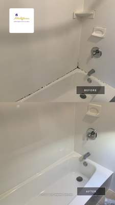 Recaulk Job using Caulk